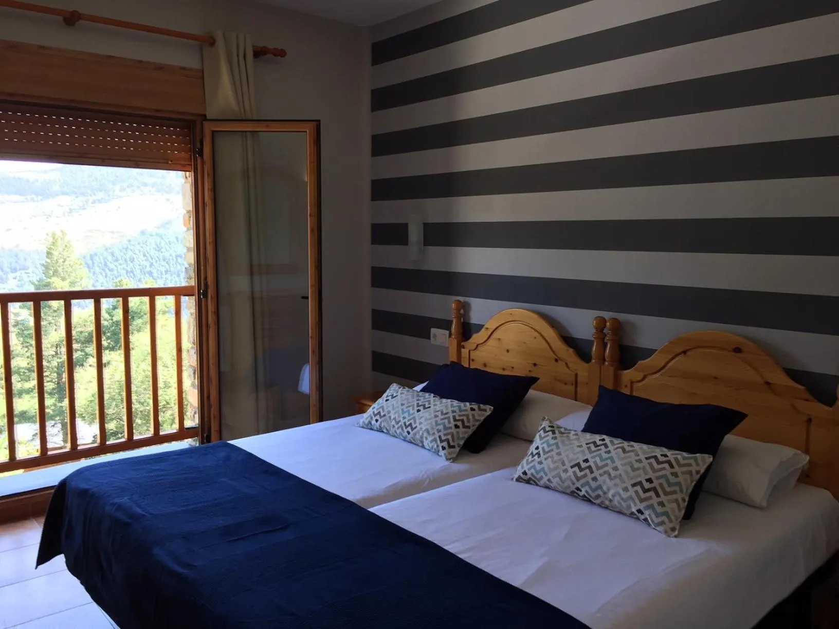 Bed in Hotel Supermolina