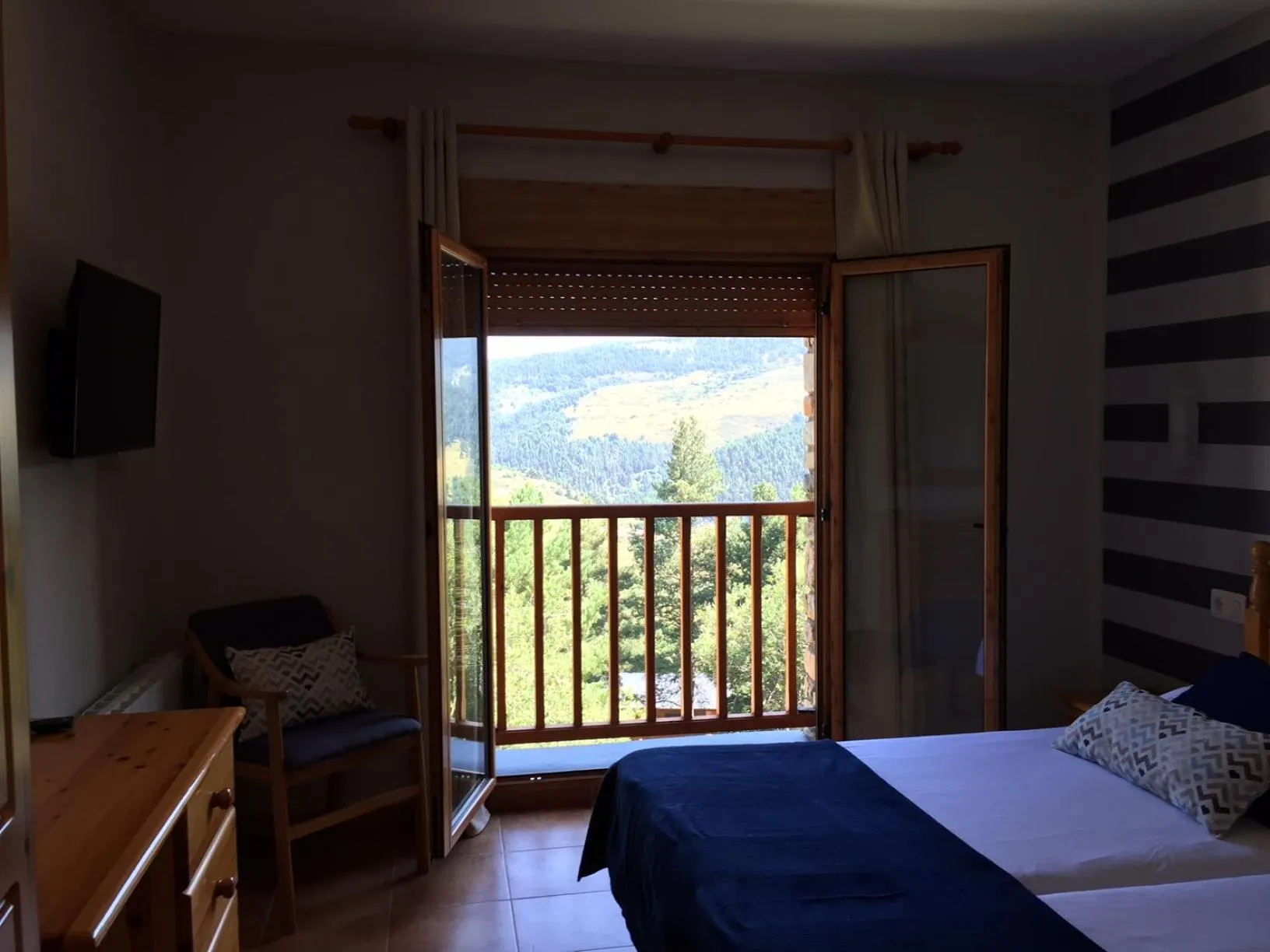 Bed in Hotel Supermolina