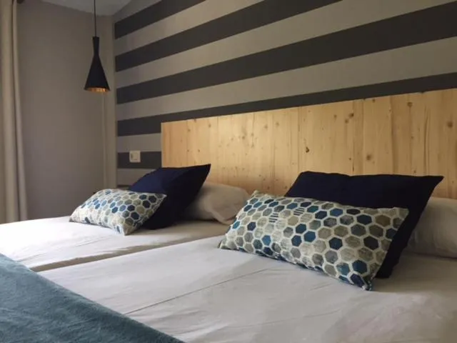 Bed in Hotel Supermolina