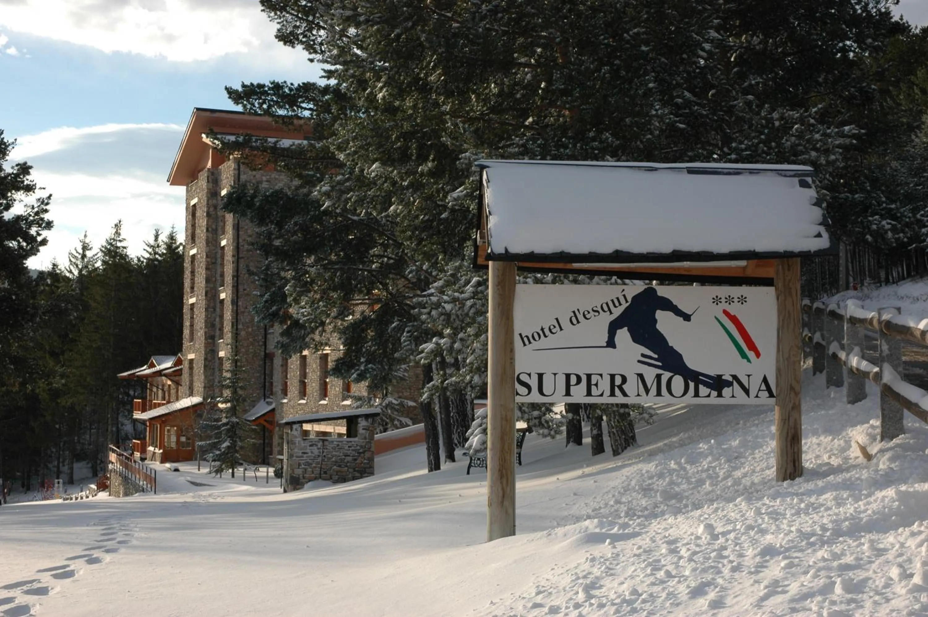 Facade/entrance in Hotel Supermolina