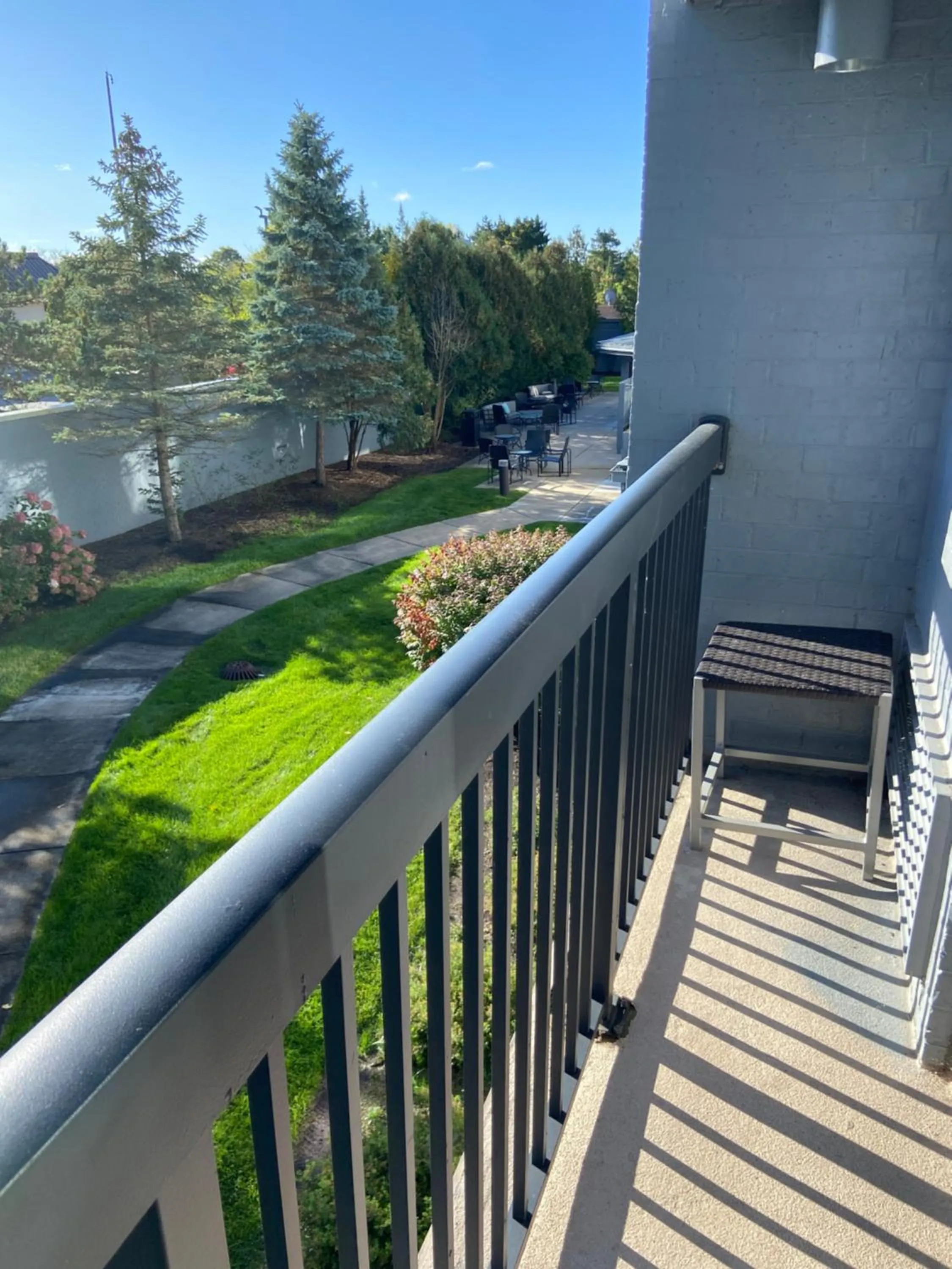 Balcony/Terrace in Courtyard Detroit Brighton