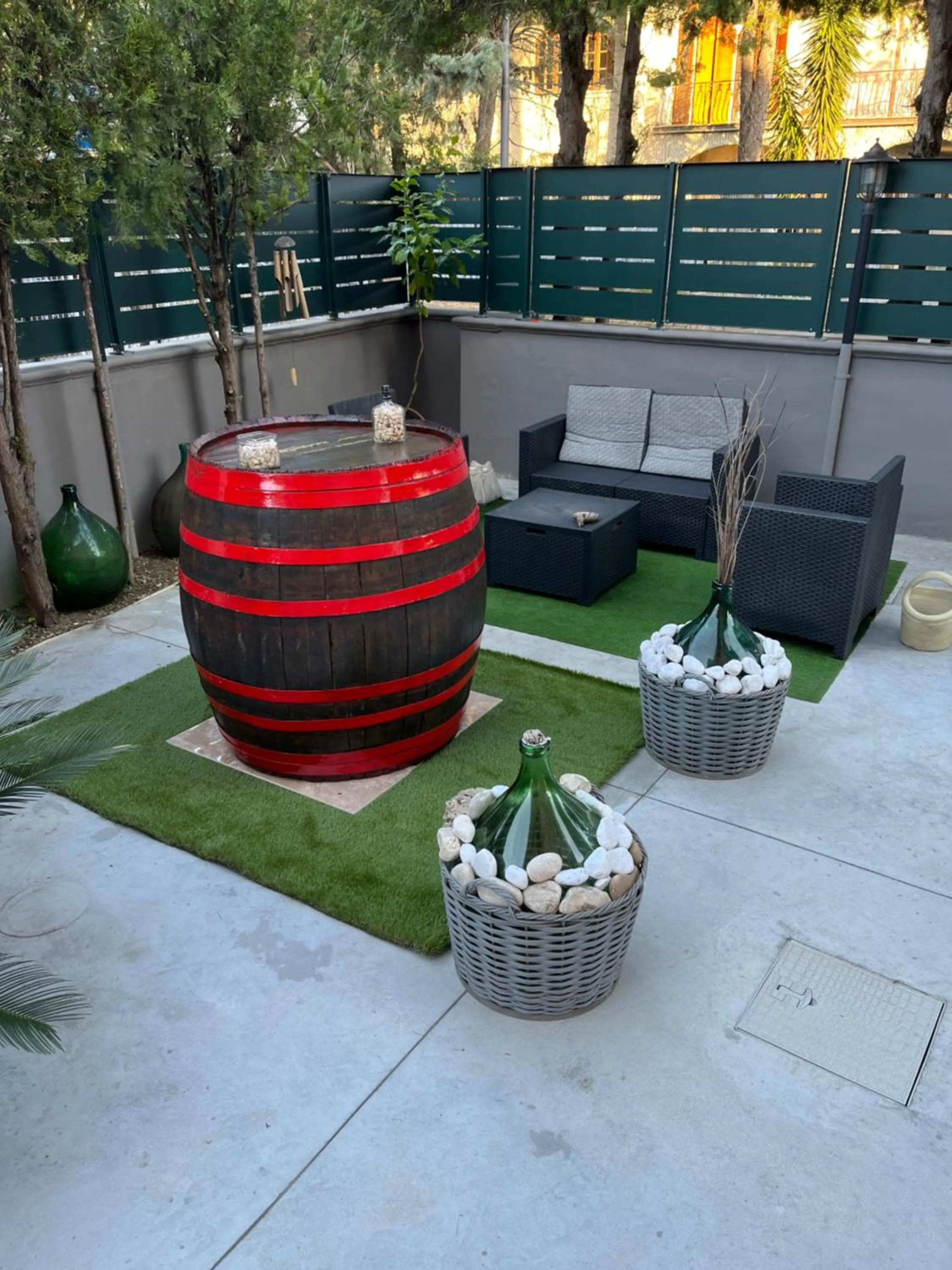 Garden in Marini Bed&Breakfast