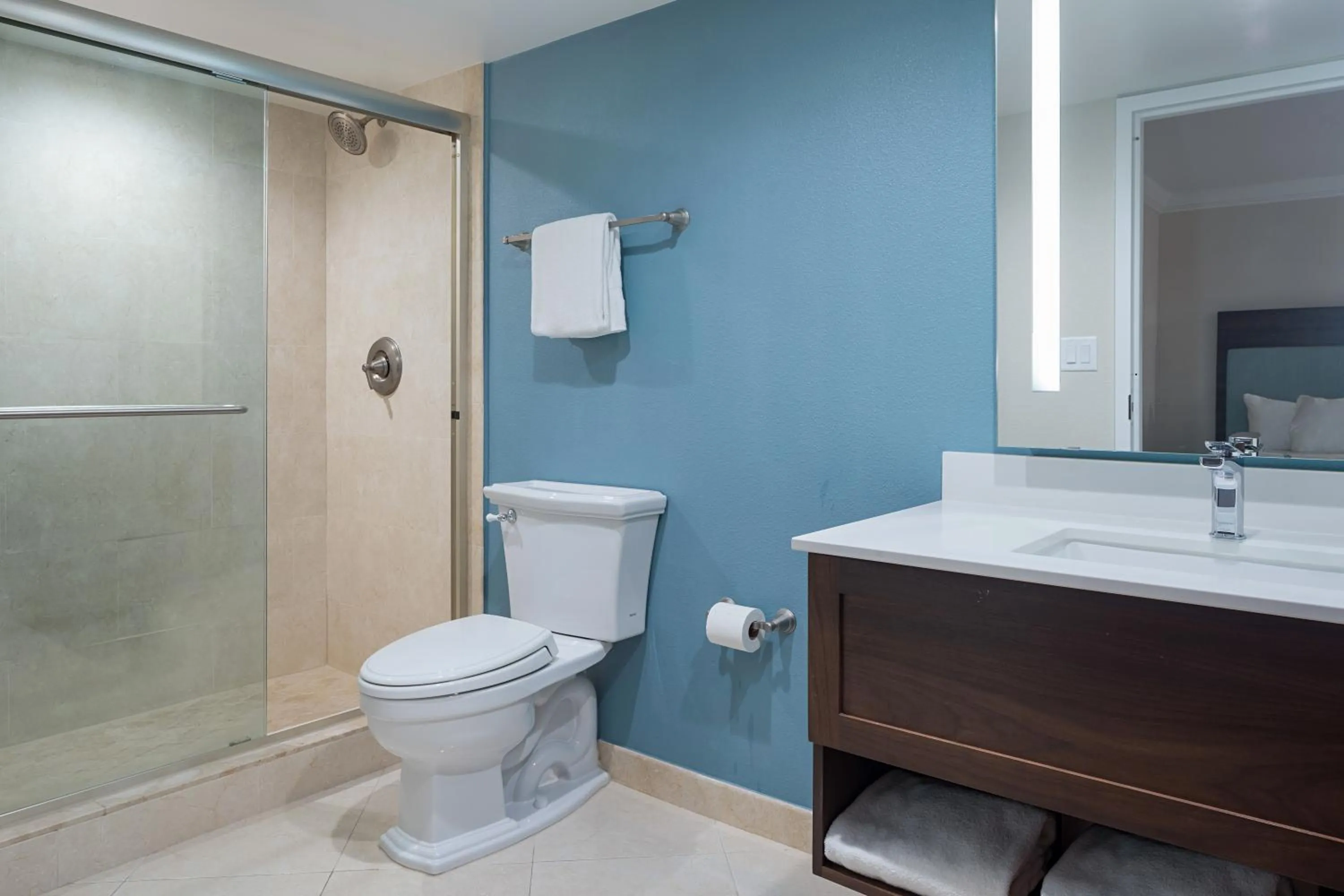 Bathroom in The Atlantic Suites on the Ave