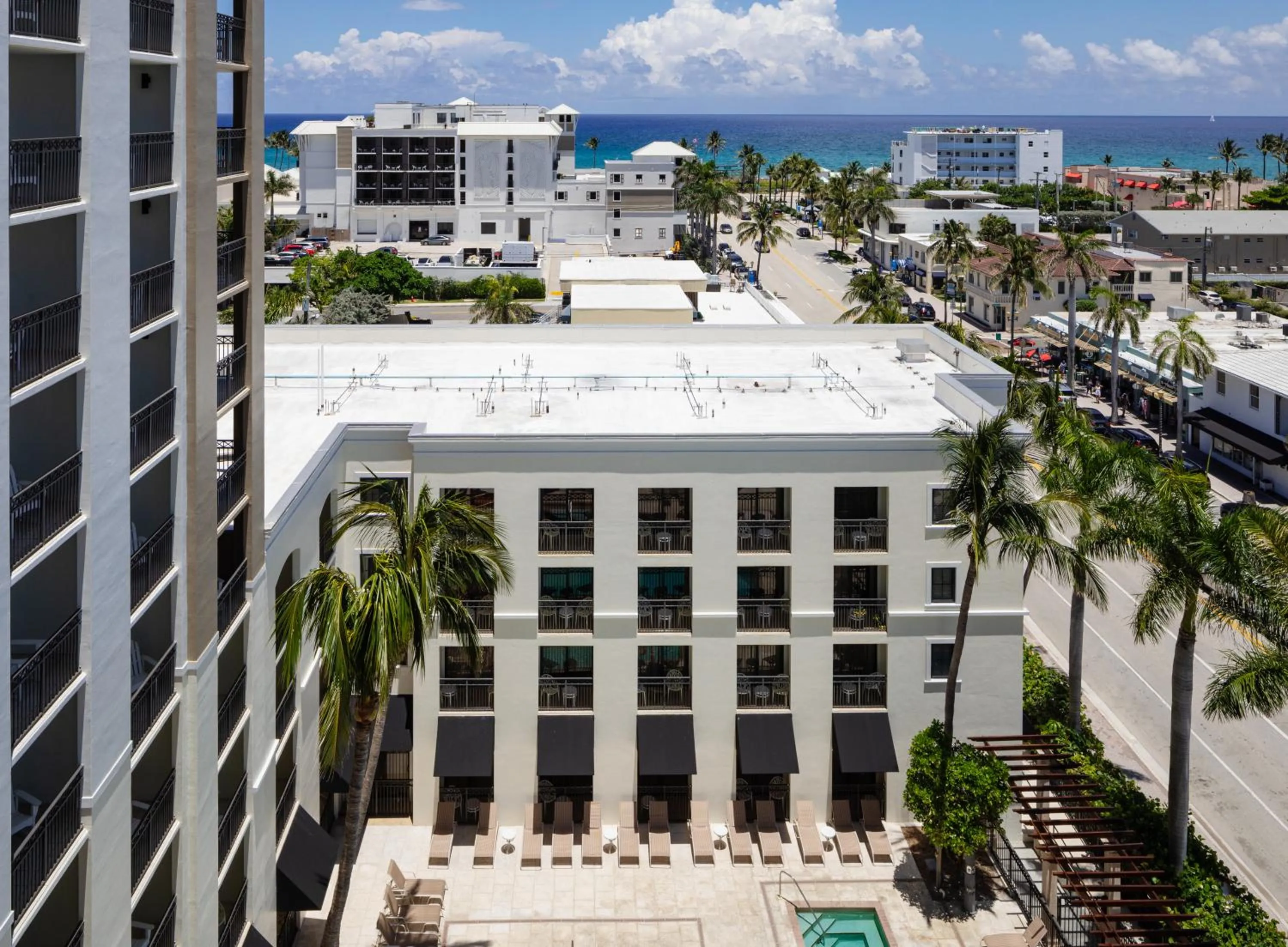 Sea view in The Atlantic Suites on the Ave