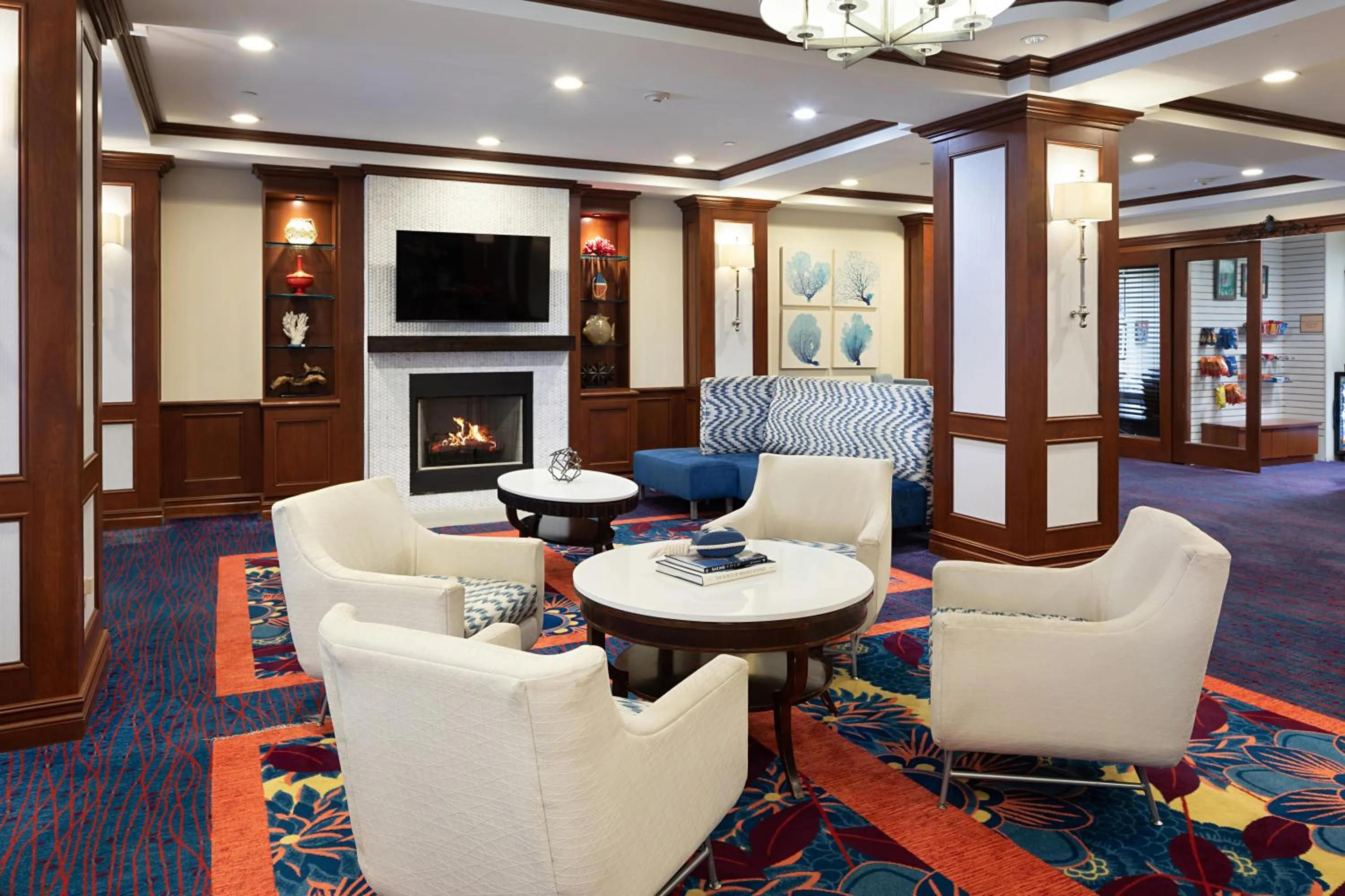 Lobby or reception in The Atlantic Suites on the Ave