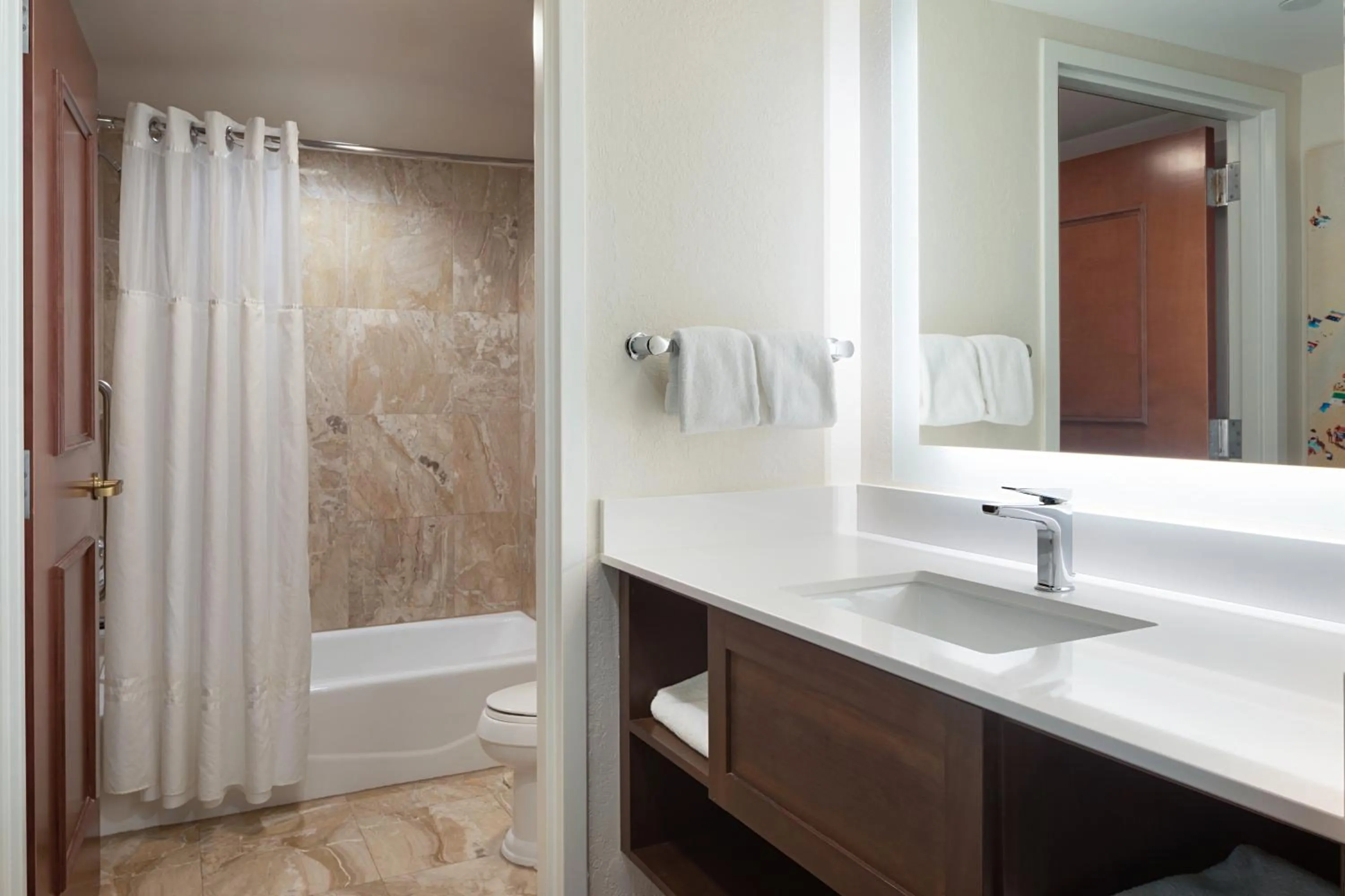 Bathroom in The Atlantic Suites on the Ave