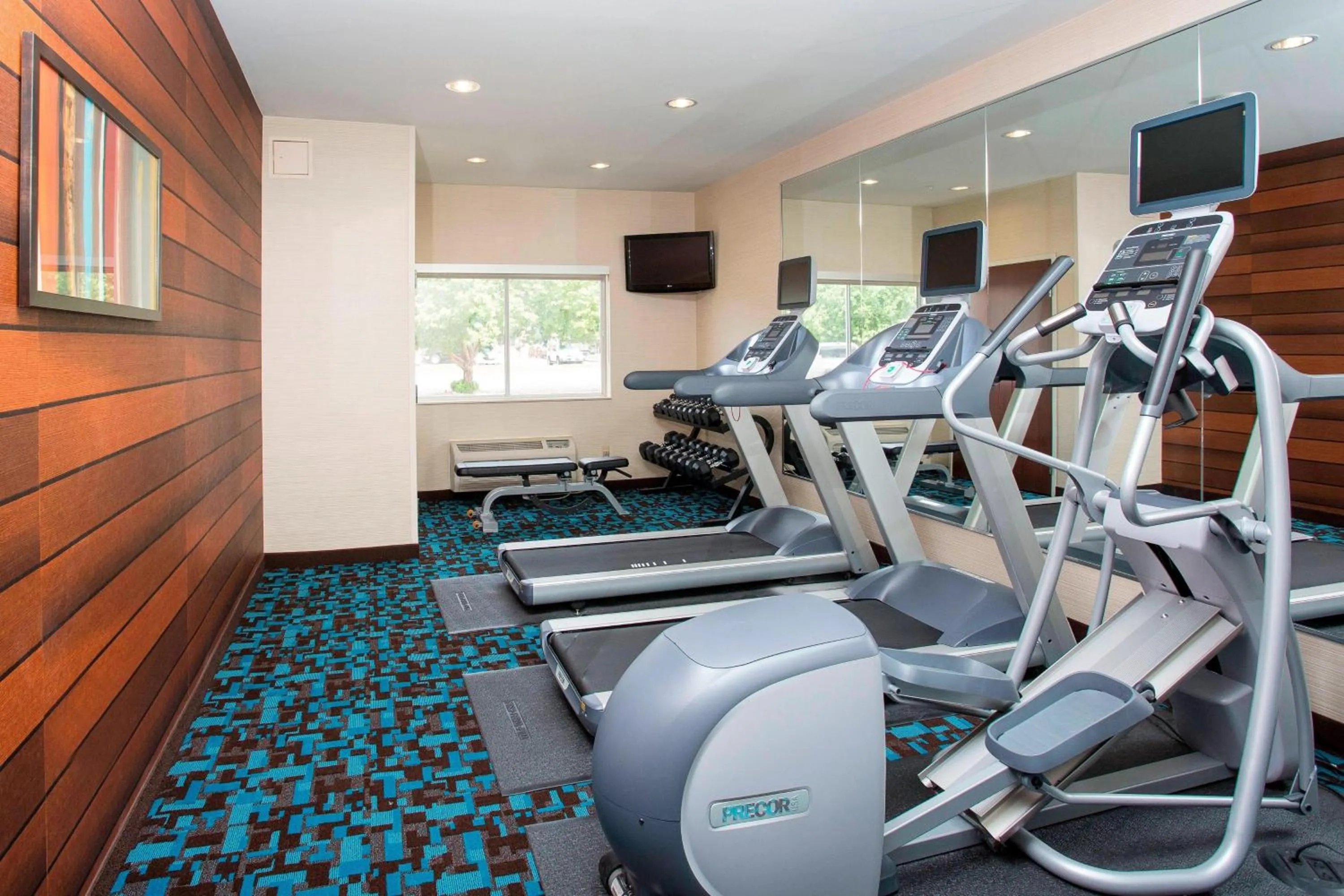 Fitness centre/facilities in Fairfield Inn & Suites Greeley