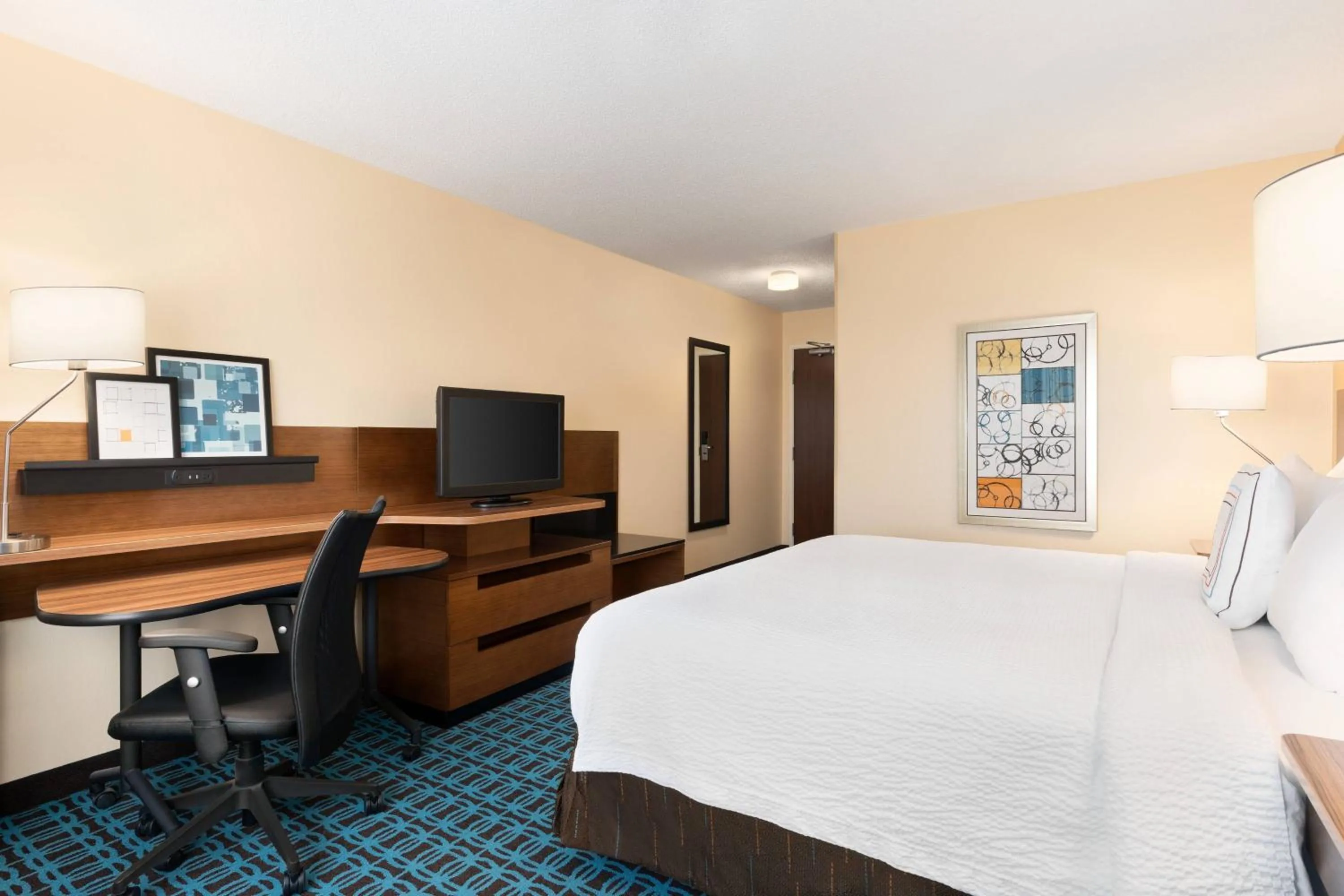 Photo of the whole room, Bed in Fairfield Inn by Marriott Deptford