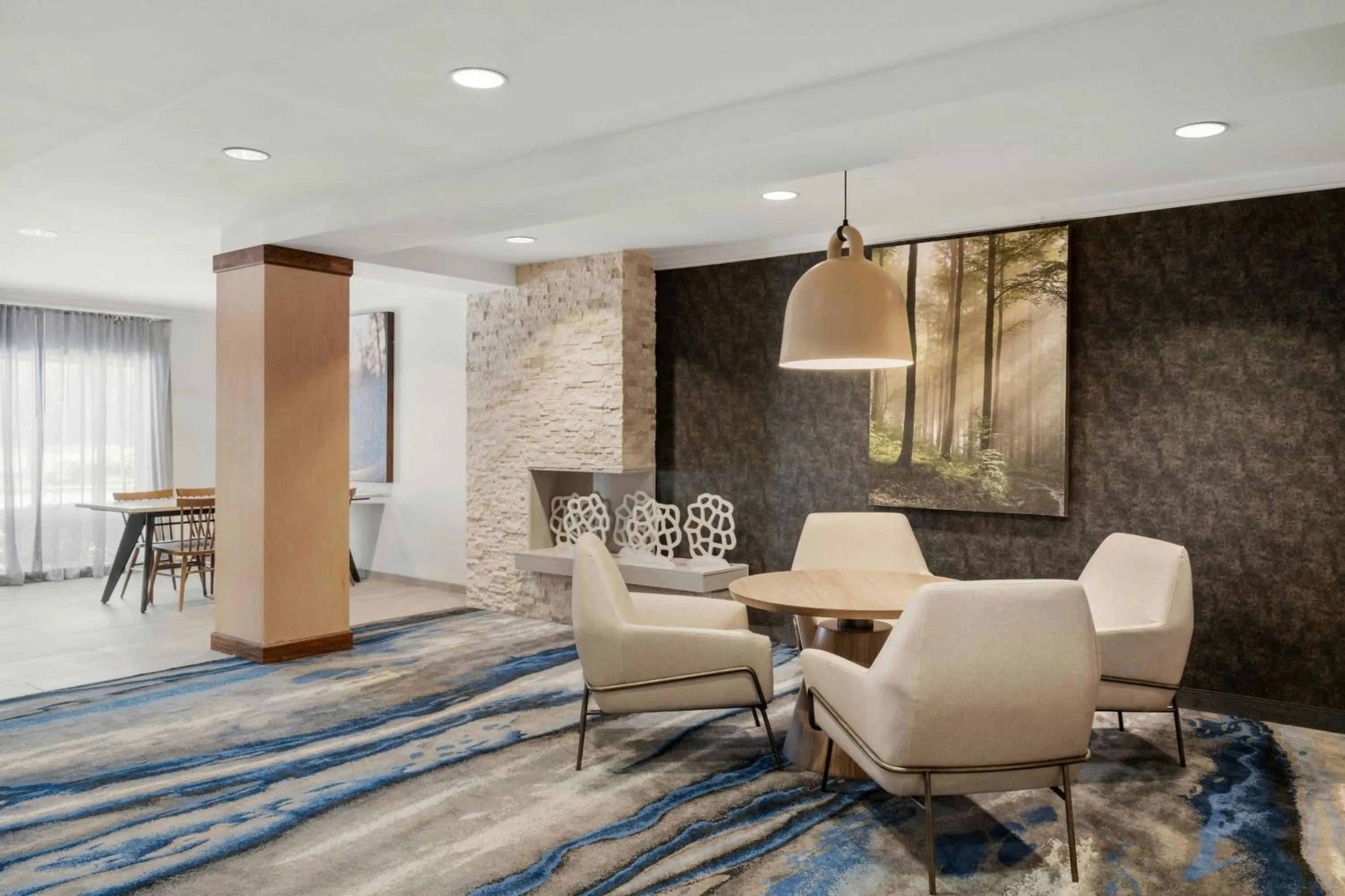 Lobby or reception in Fairfield Inn and Suites New Buffalo