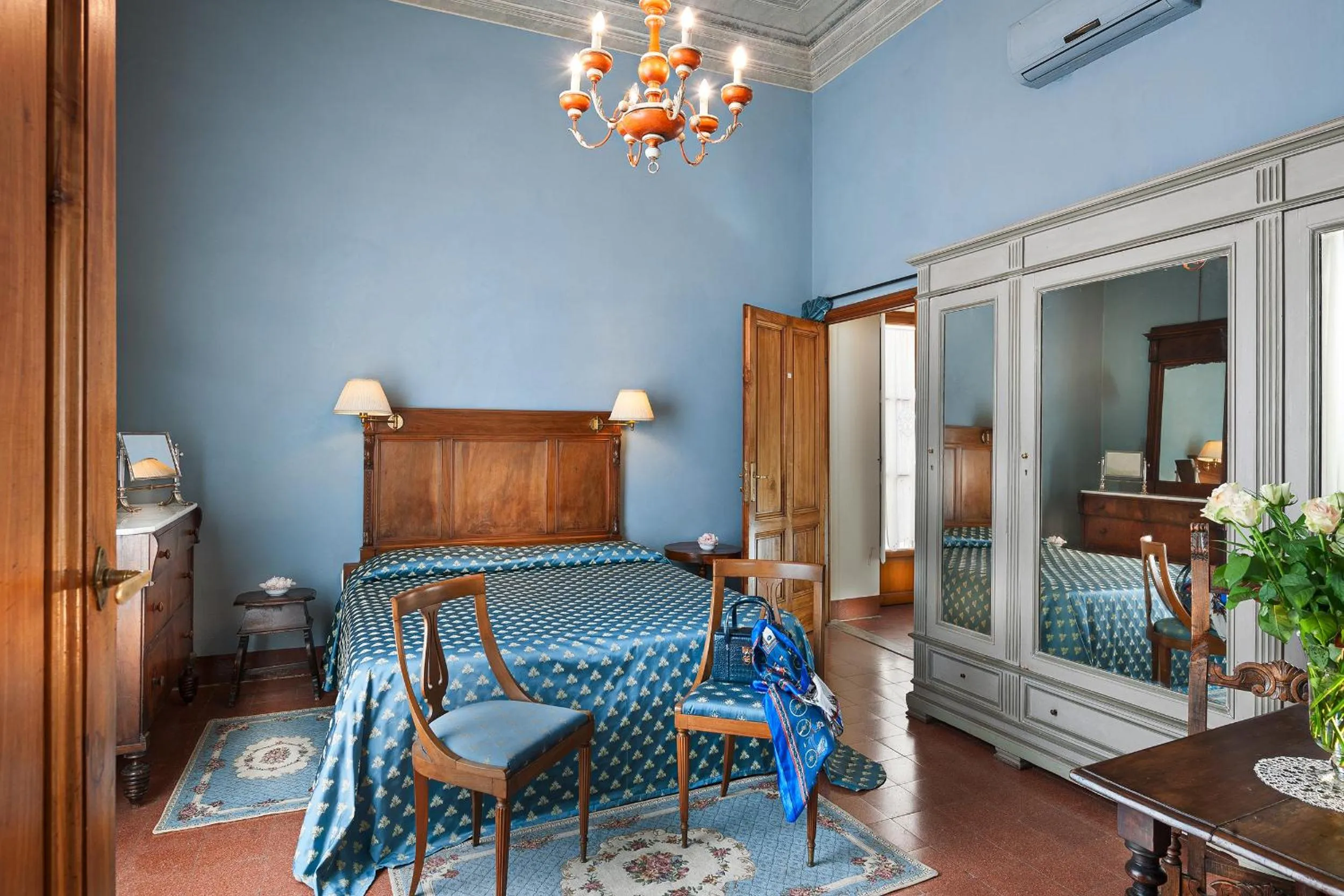 Bed in Hotel Palazzo Guadagni