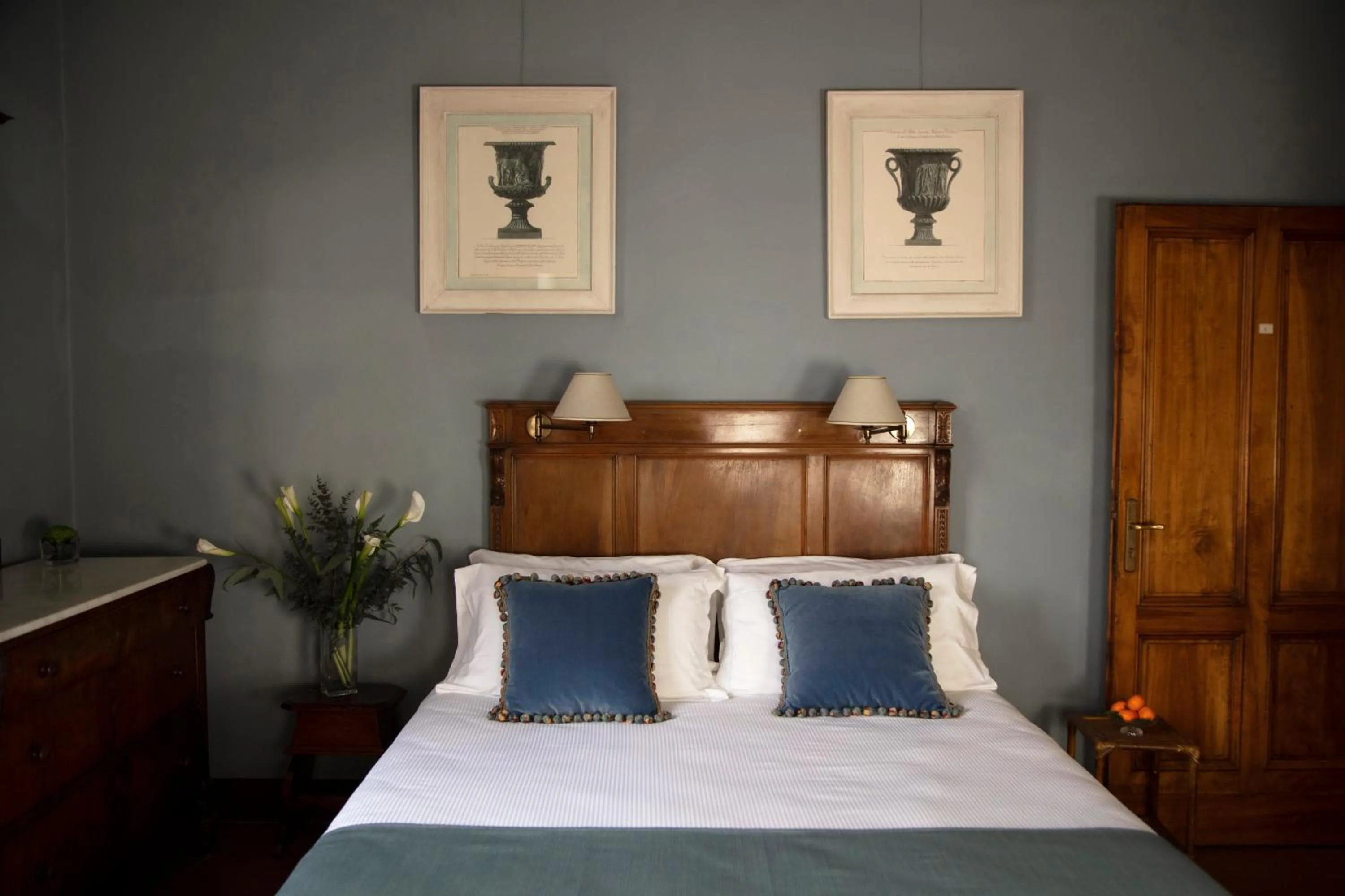 Bed in Hotel Palazzo Guadagni