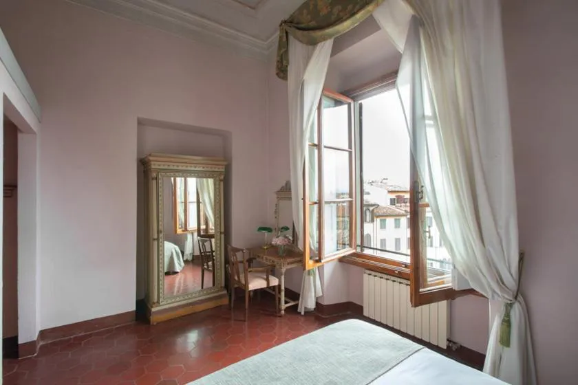 Bed in Hotel Palazzo Guadagni