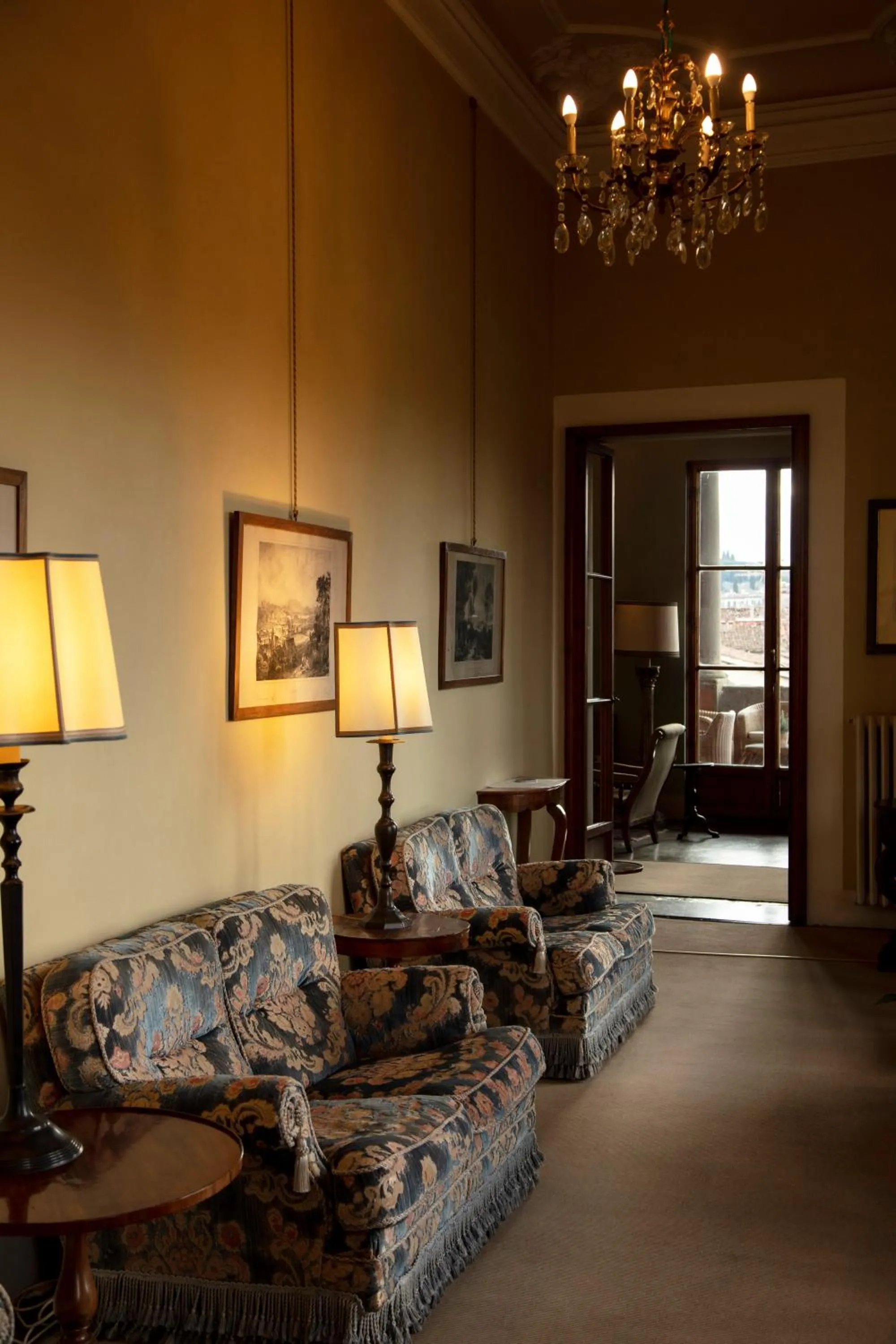 Living room in Hotel Palazzo Guadagni