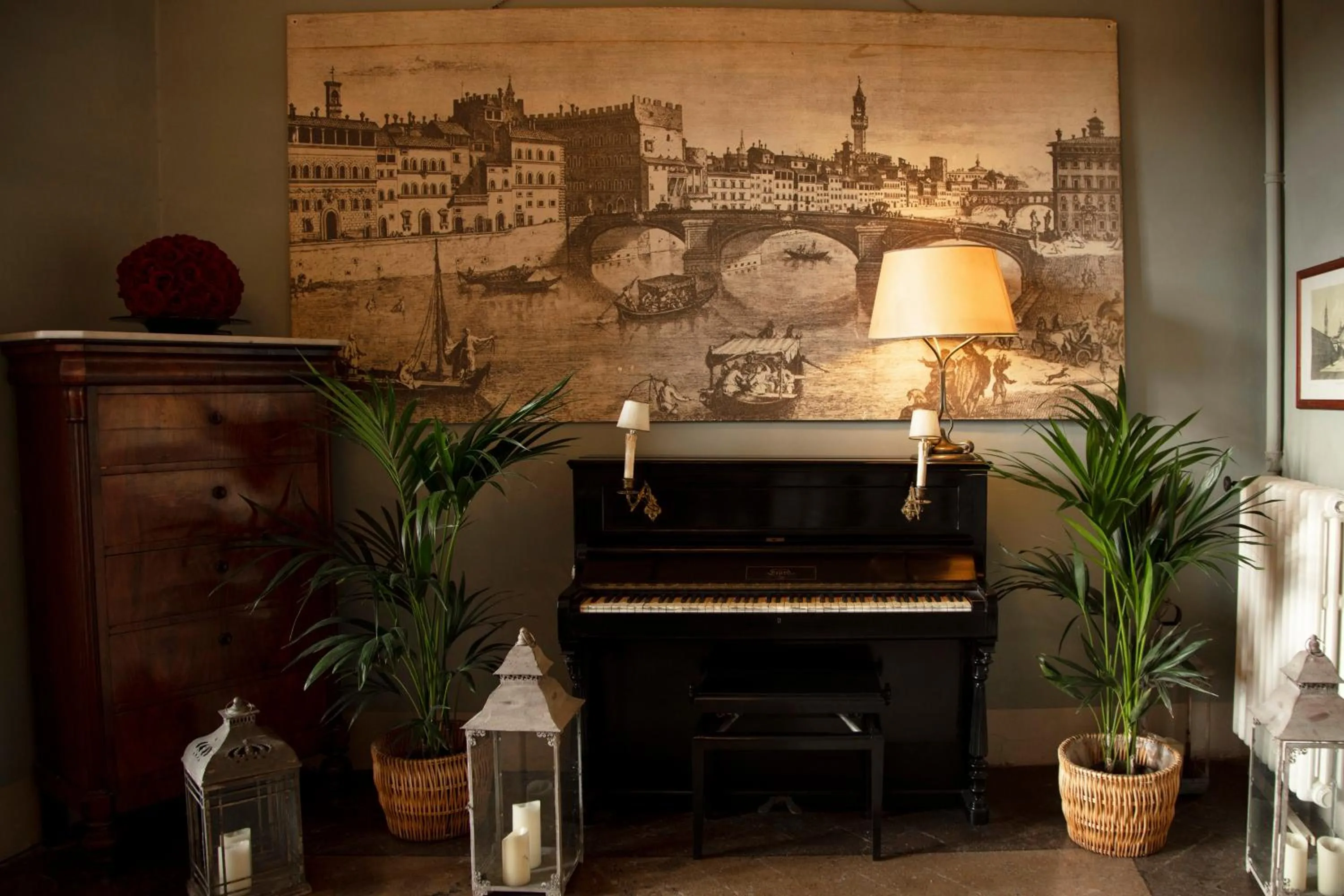 Living room in Hotel Palazzo Guadagni