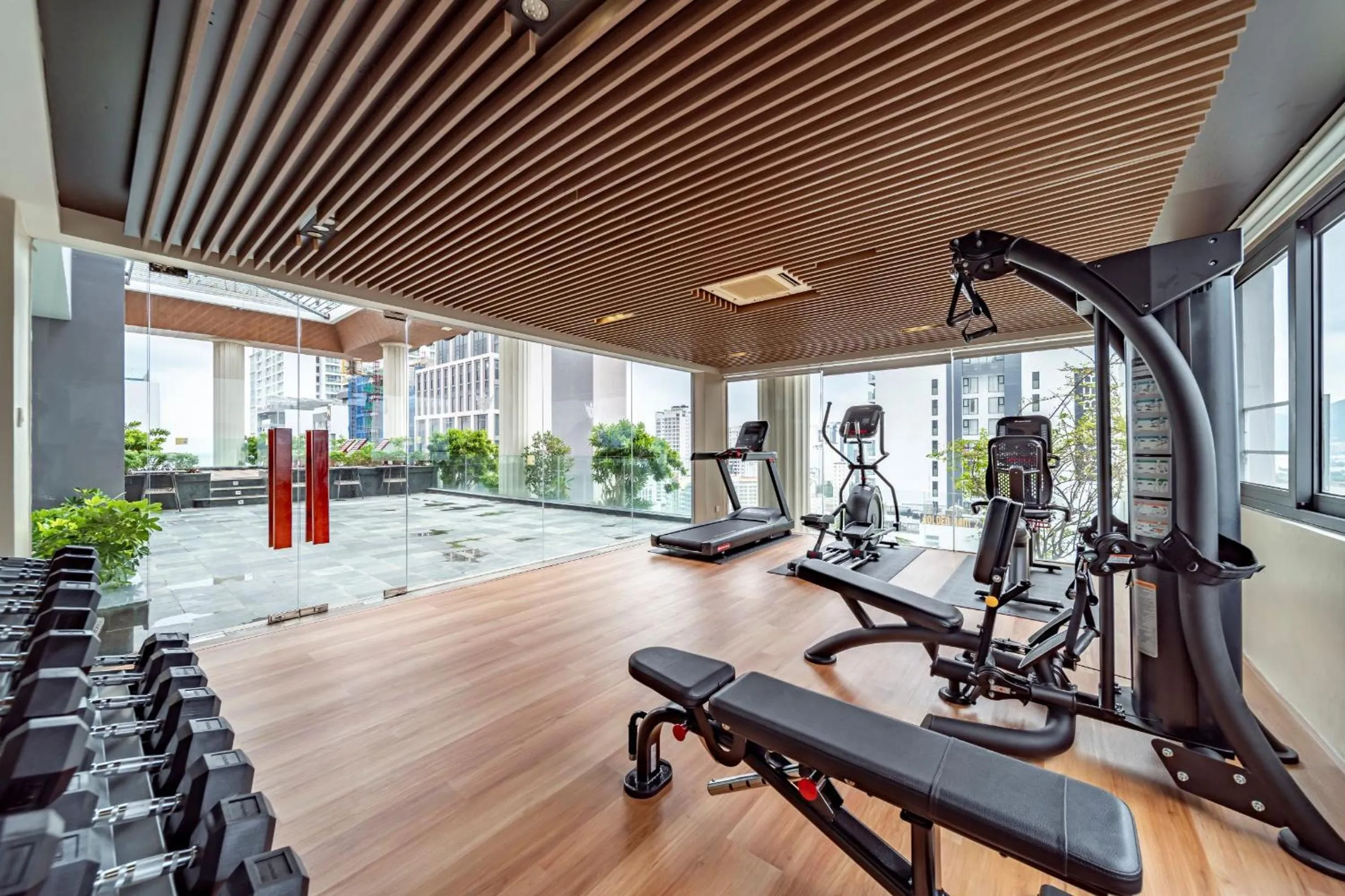 Fitness centre/facilities in Poseidon Nha Trang Hotel
