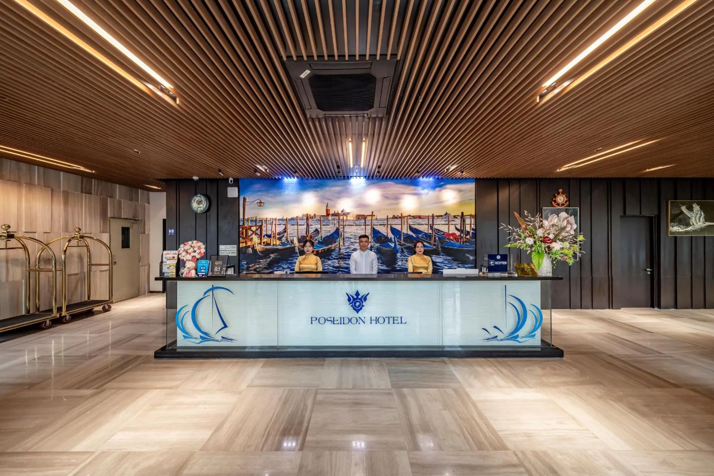 Lobby or reception in Poseidon Nha Trang Hotel