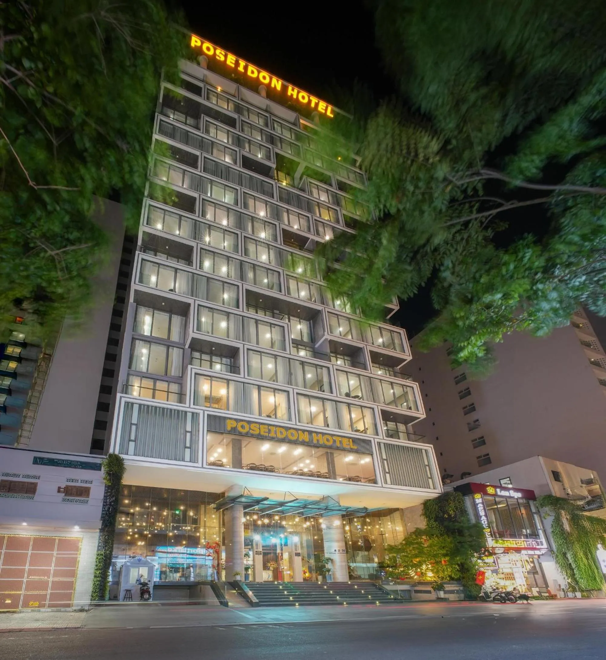 Property building in Poseidon Nha Trang Hotel