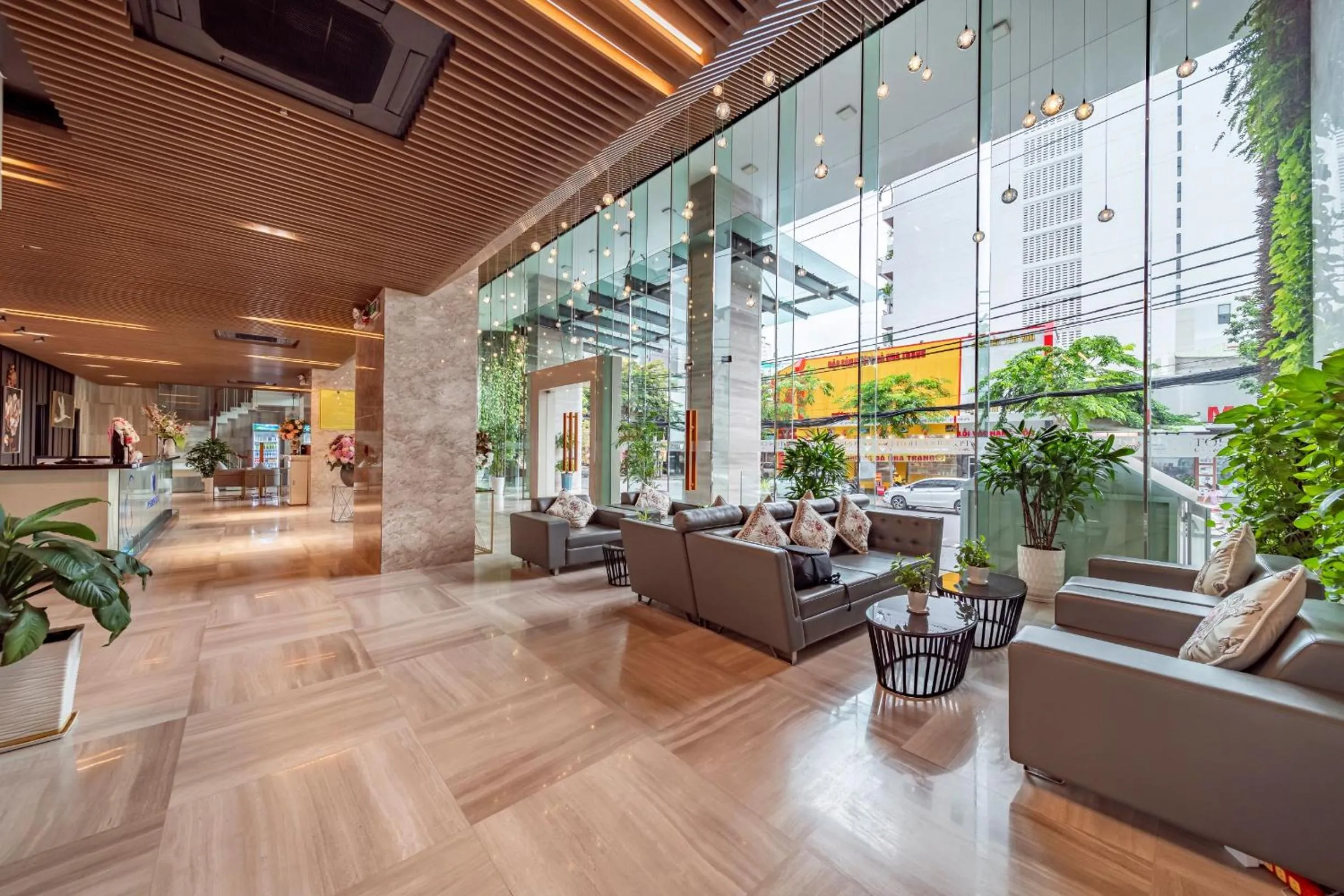 Living room in Poseidon Nha Trang Hotel