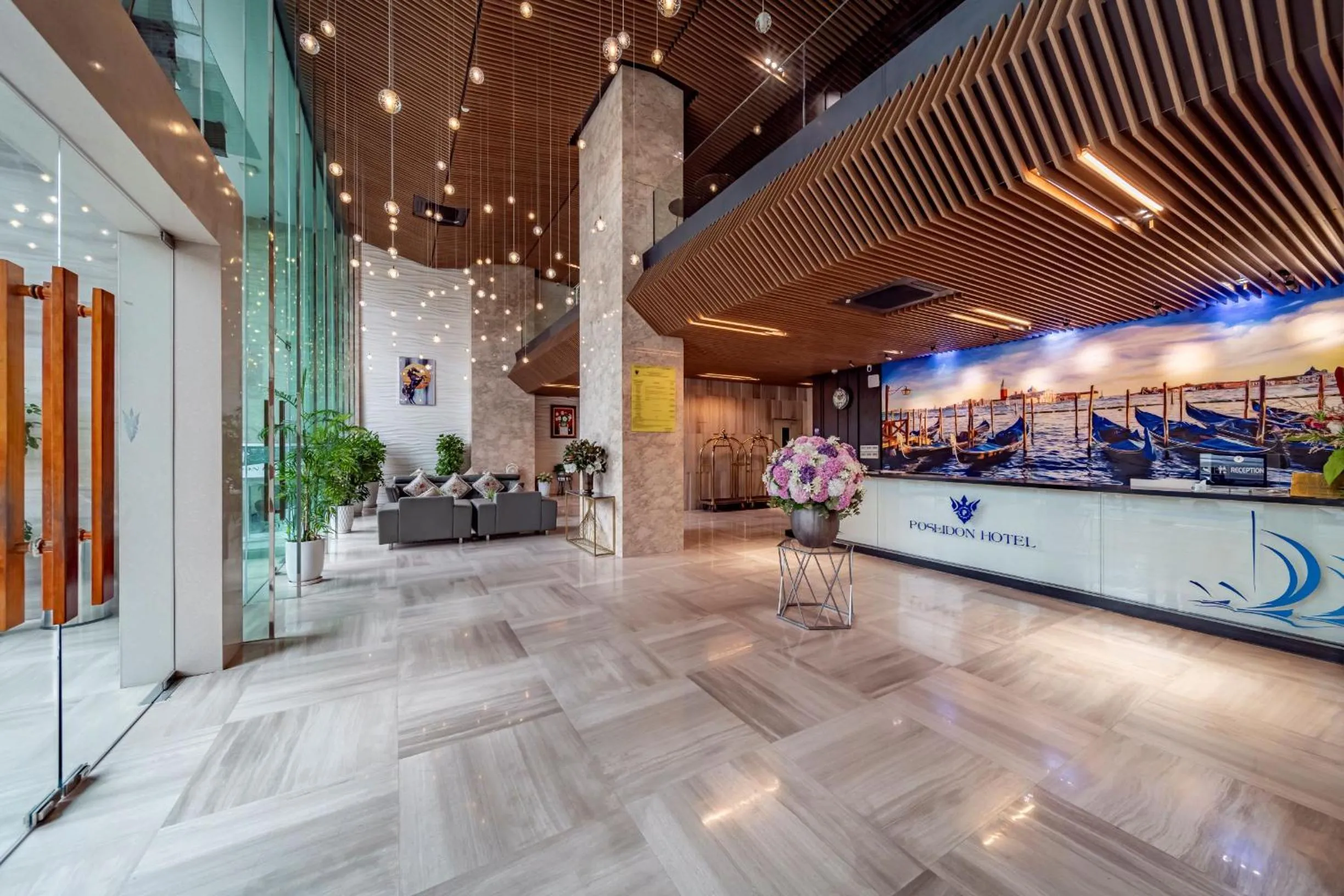 Lobby or reception in Poseidon Nha Trang Hotel