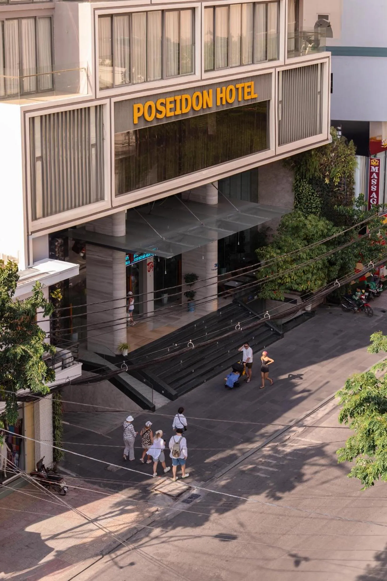 Property building in Poseidon Nha Trang Hotel