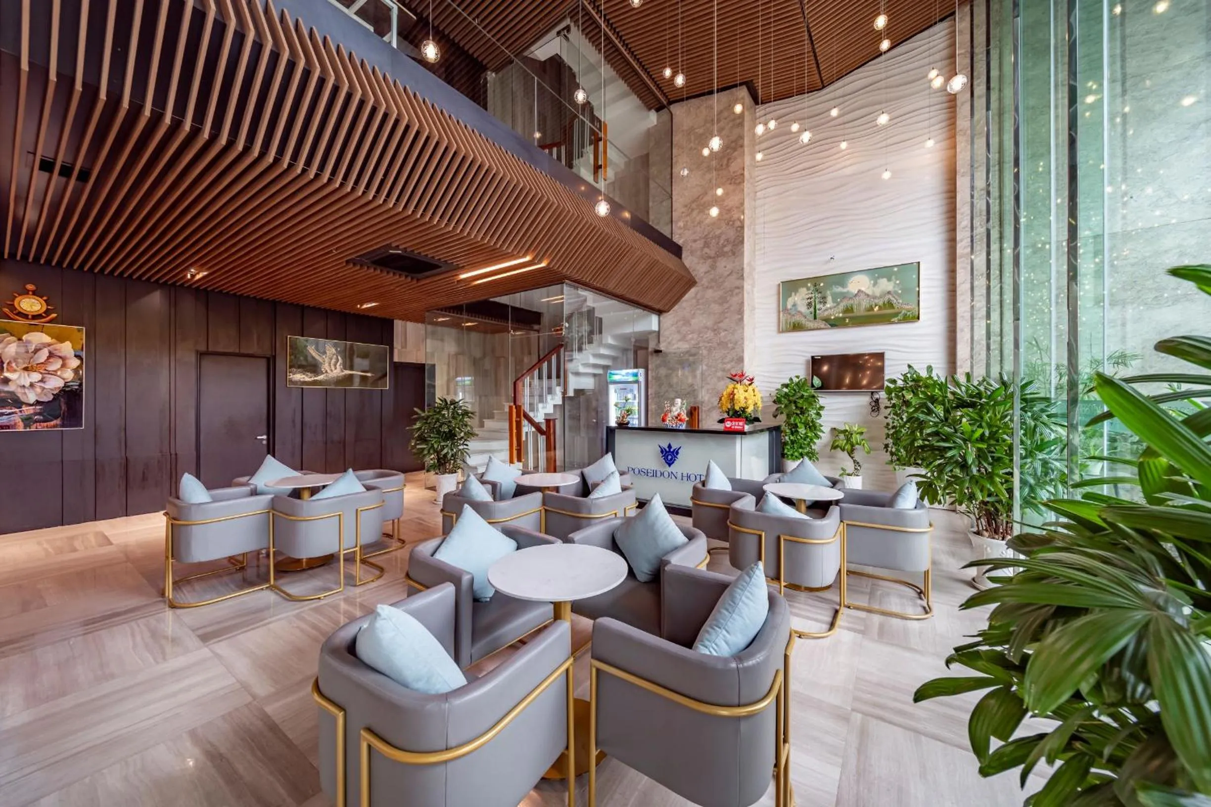 Living room in Poseidon Nha Trang Hotel