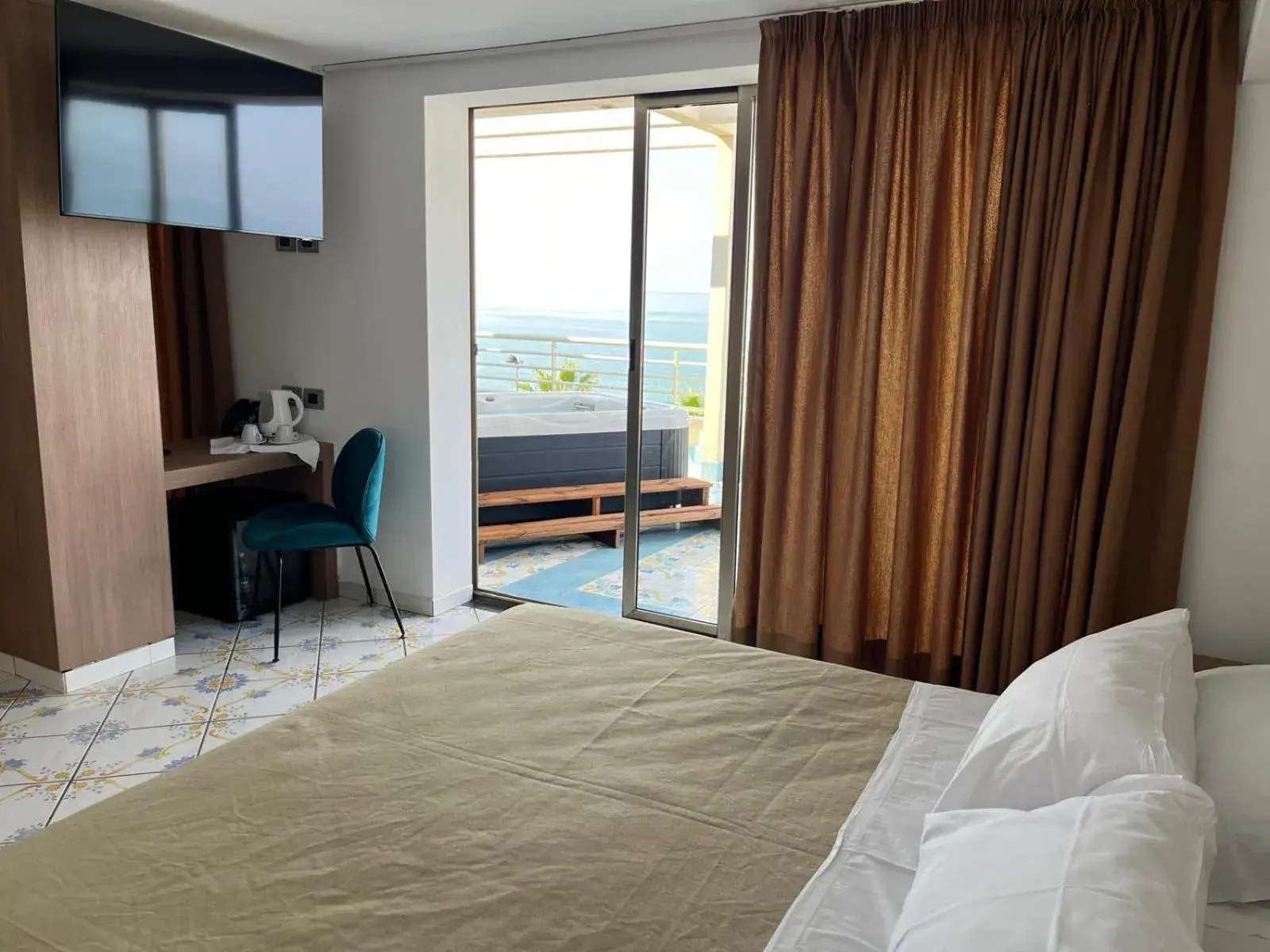 Bed in Hotel Ancora Bed in Hotel Ancora