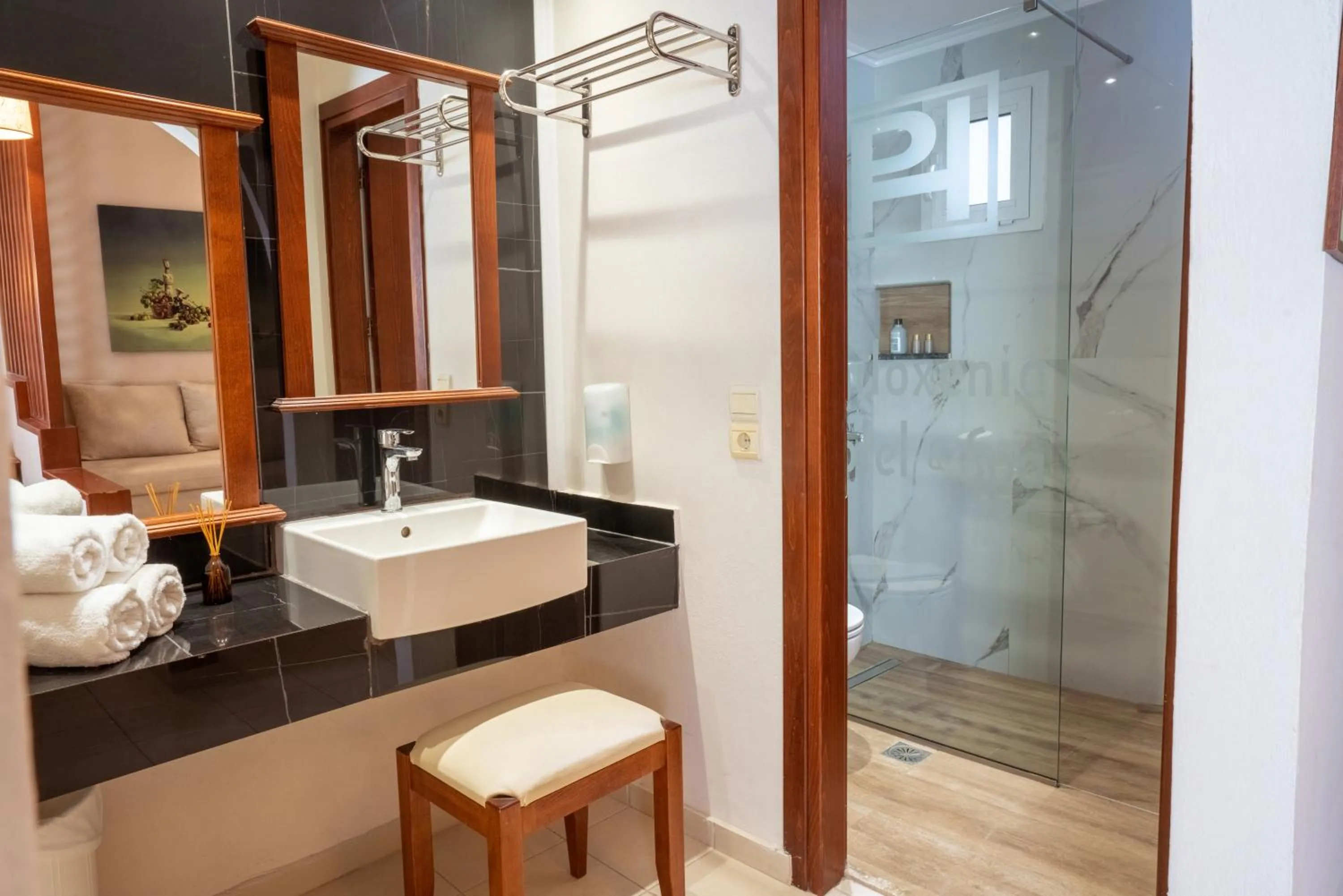 Bathroom in Philoxenia Hotel & SPA