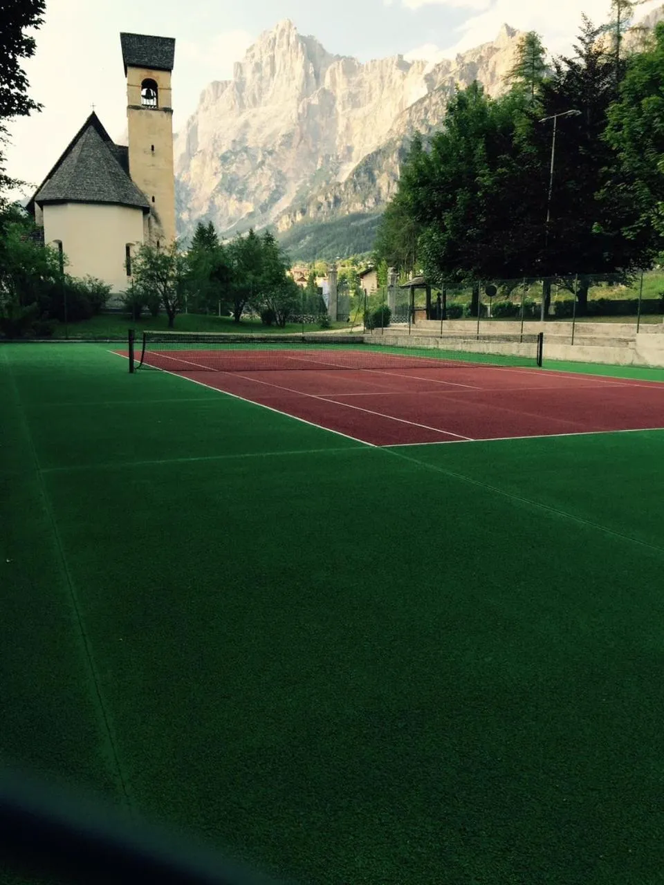 Tennis court in TH Borca di Cadore - Park Hotel Des Dolomites