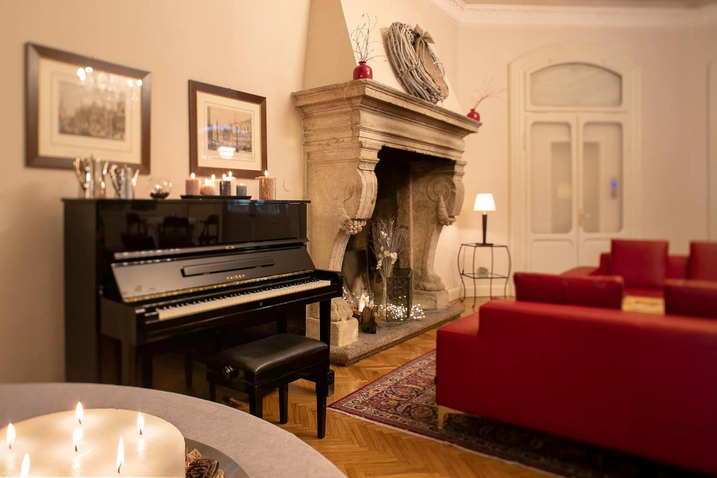 Living room in TH Borca di Cadore - Park Hotel Des Dolomites