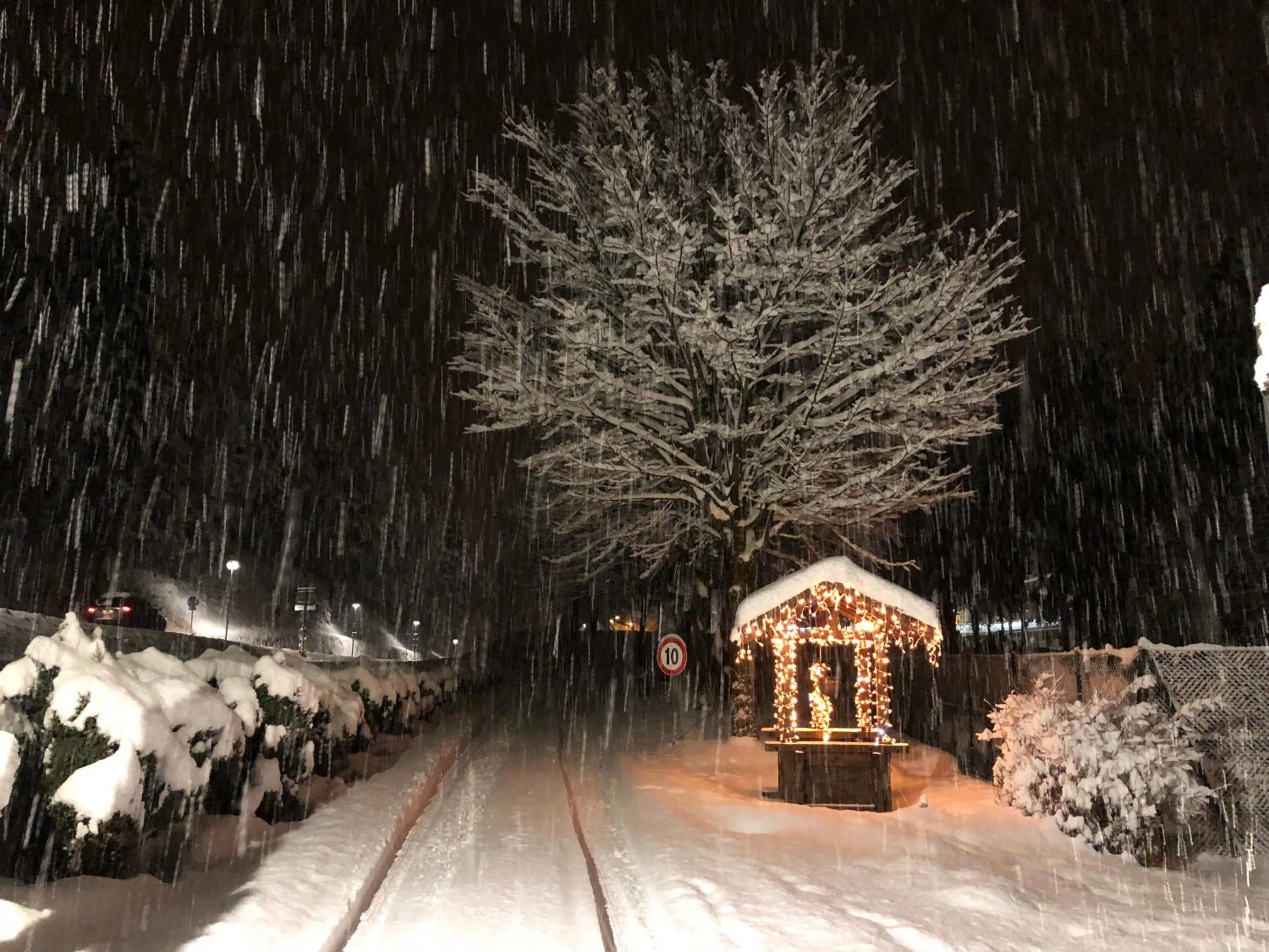 Night in TH Borca di Cadore - Park Hotel Des Dolomites