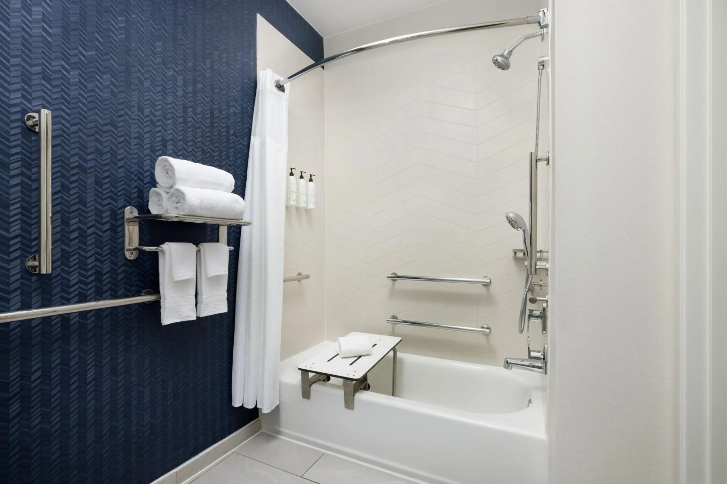 Bathroom in Fairfield Inn by Marriott Tracy
