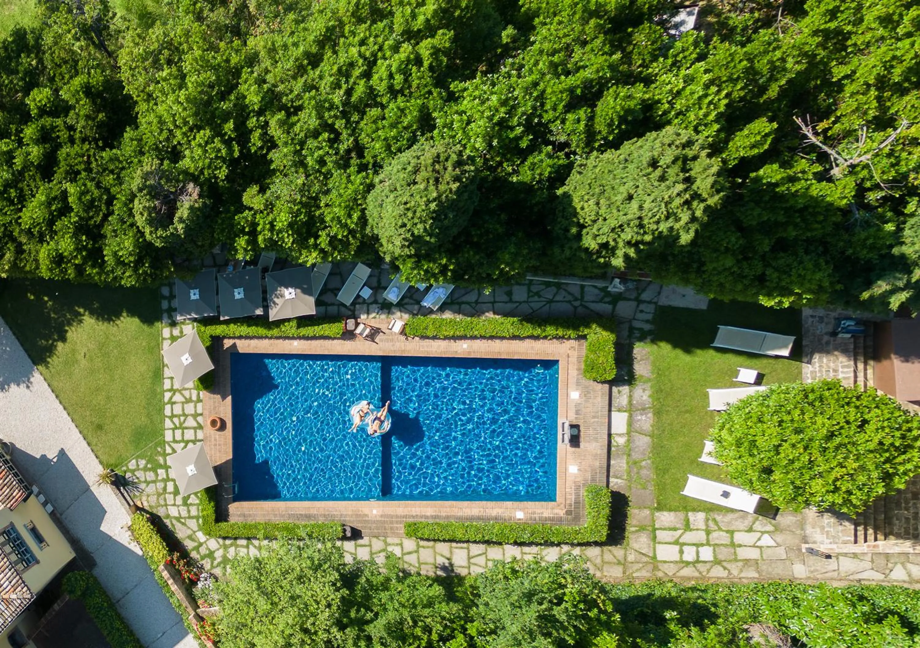 Swimming pool in La Loggia Historic Resort