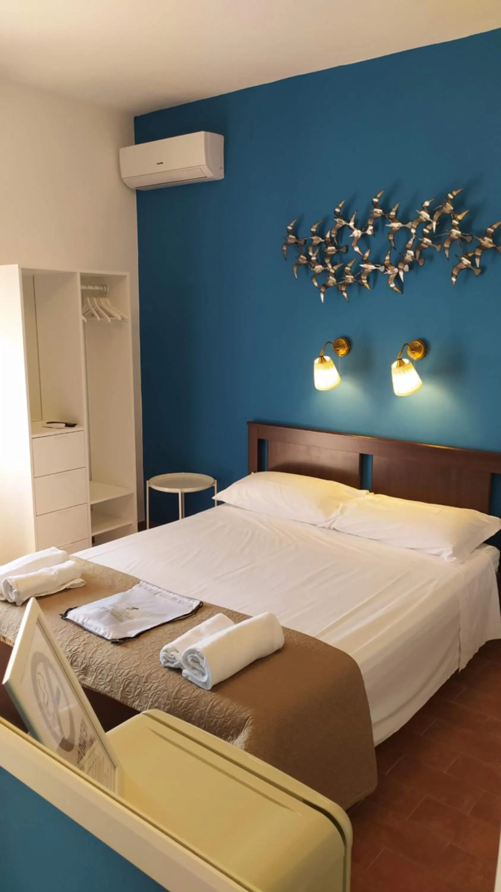 Bed in Relais Il Giardino fra gli Ulivi - Oasi Panoramica Vista Mare