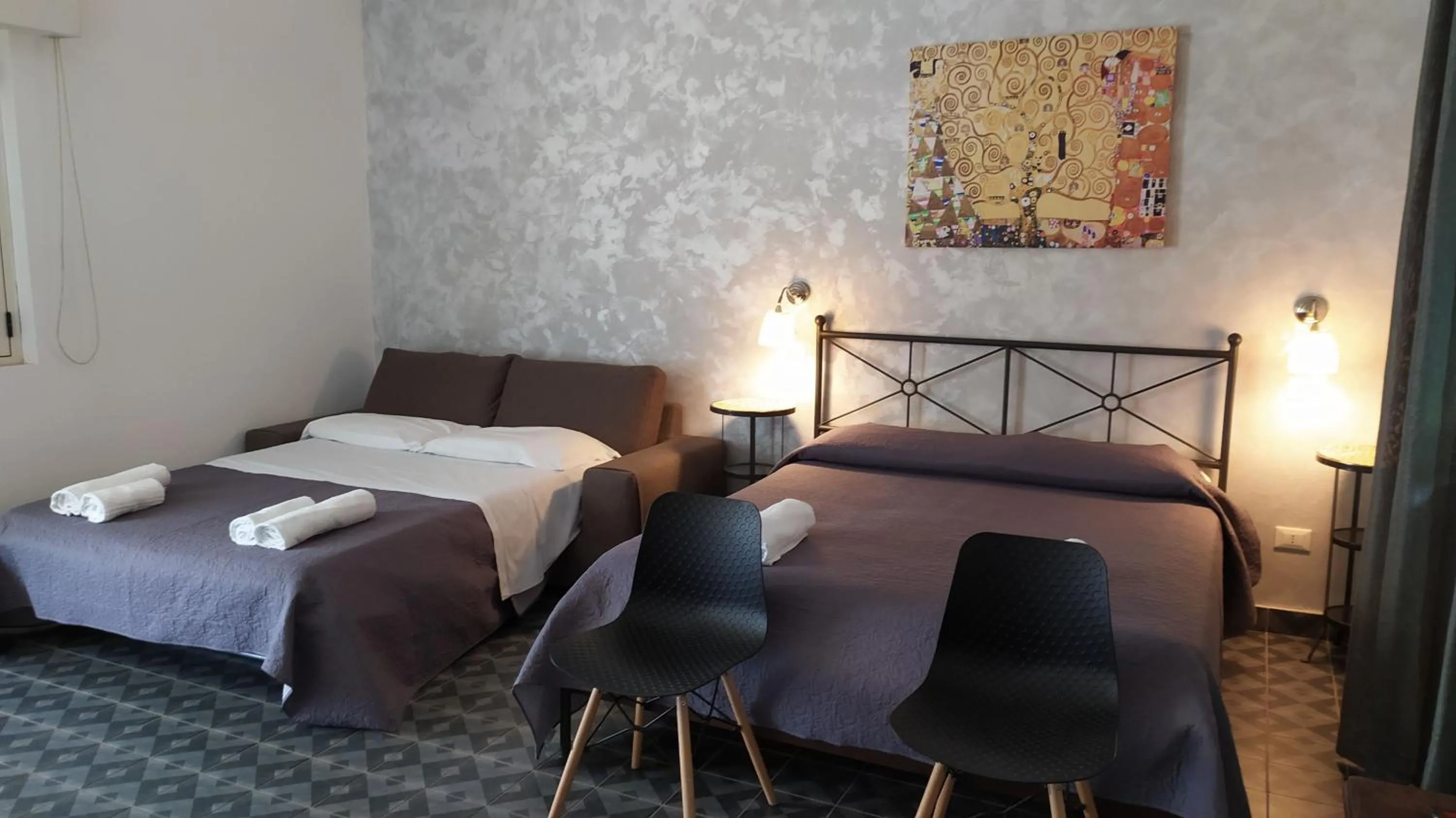 Bed in Relais Il Giardino fra gli Ulivi - Oasi Panoramica Vista Mare