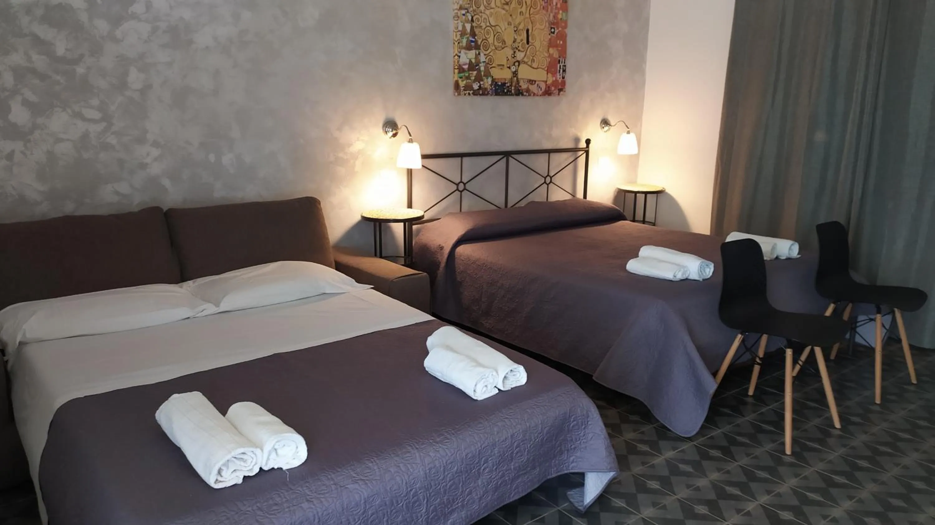 Bed in Relais Il Giardino fra gli Ulivi - Oasi Panoramica Vista Mare