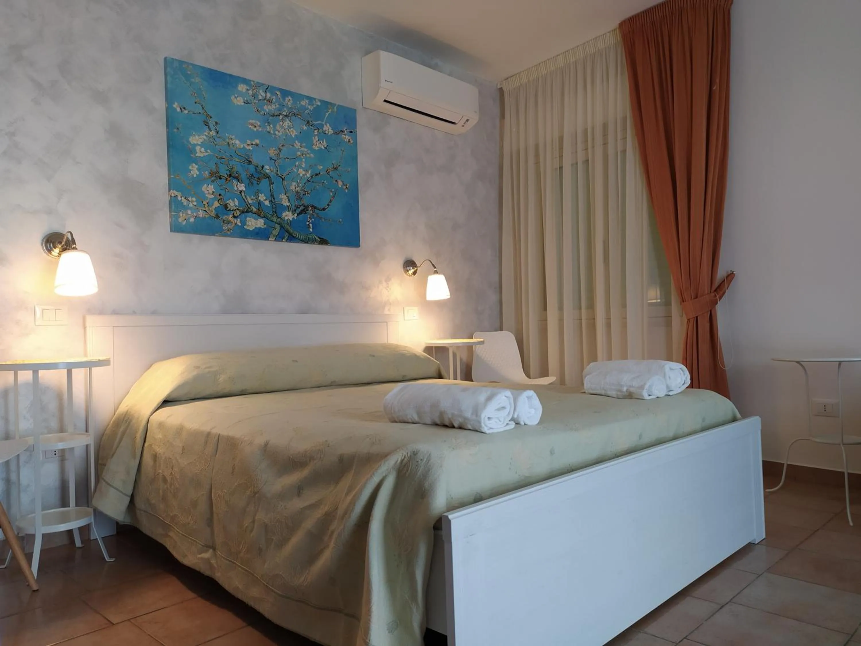 Bed in Relais Il Giardino fra gli Ulivi - Oasi Panoramica Vista Mare