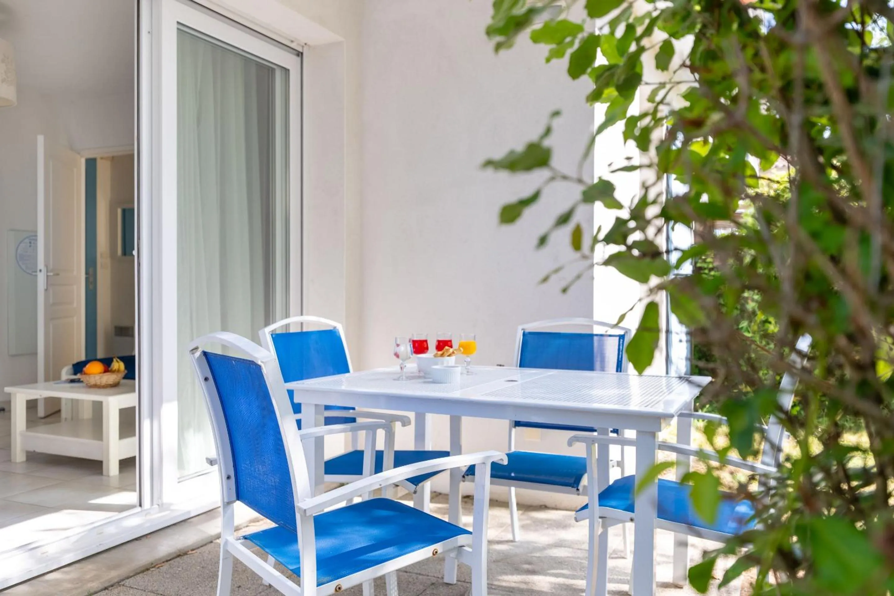 Balcony/Terrace in Résidence Odalys Le Domaine de l'Océan