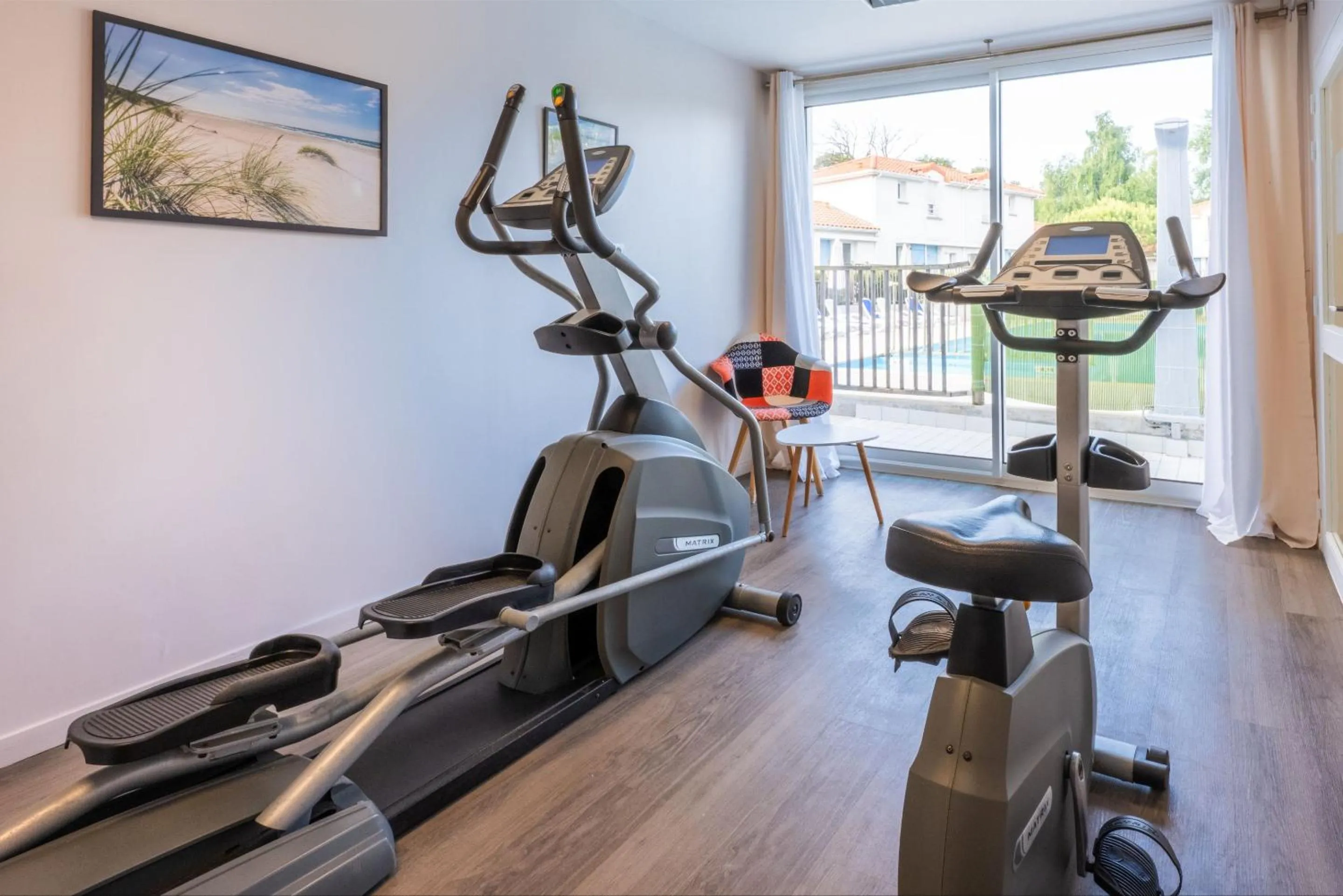 Fitness centre/facilities in Résidence Odalys Le Domaine de l'Océan