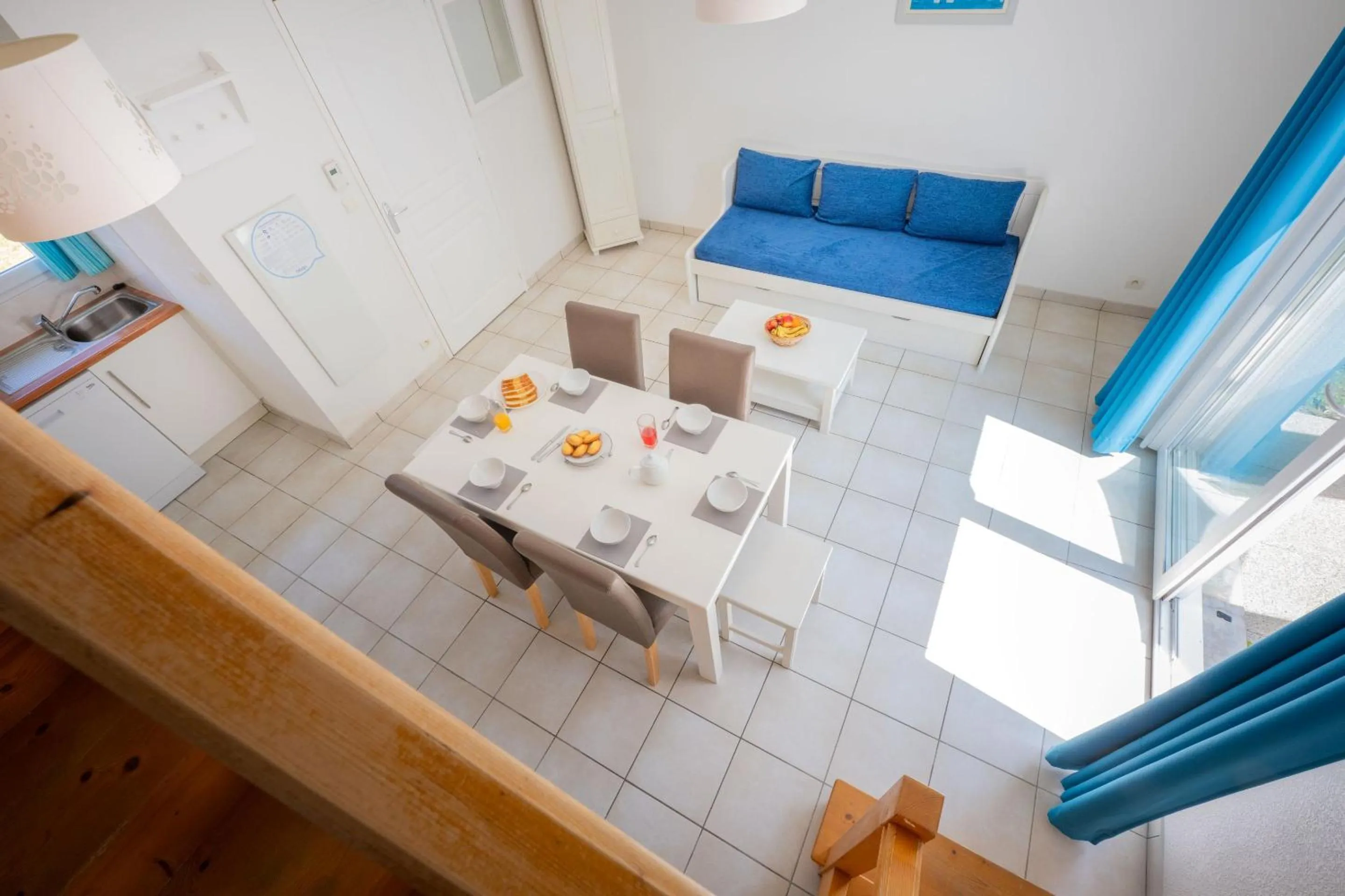 Dining area in Résidence Odalys Le Domaine de l'Océan