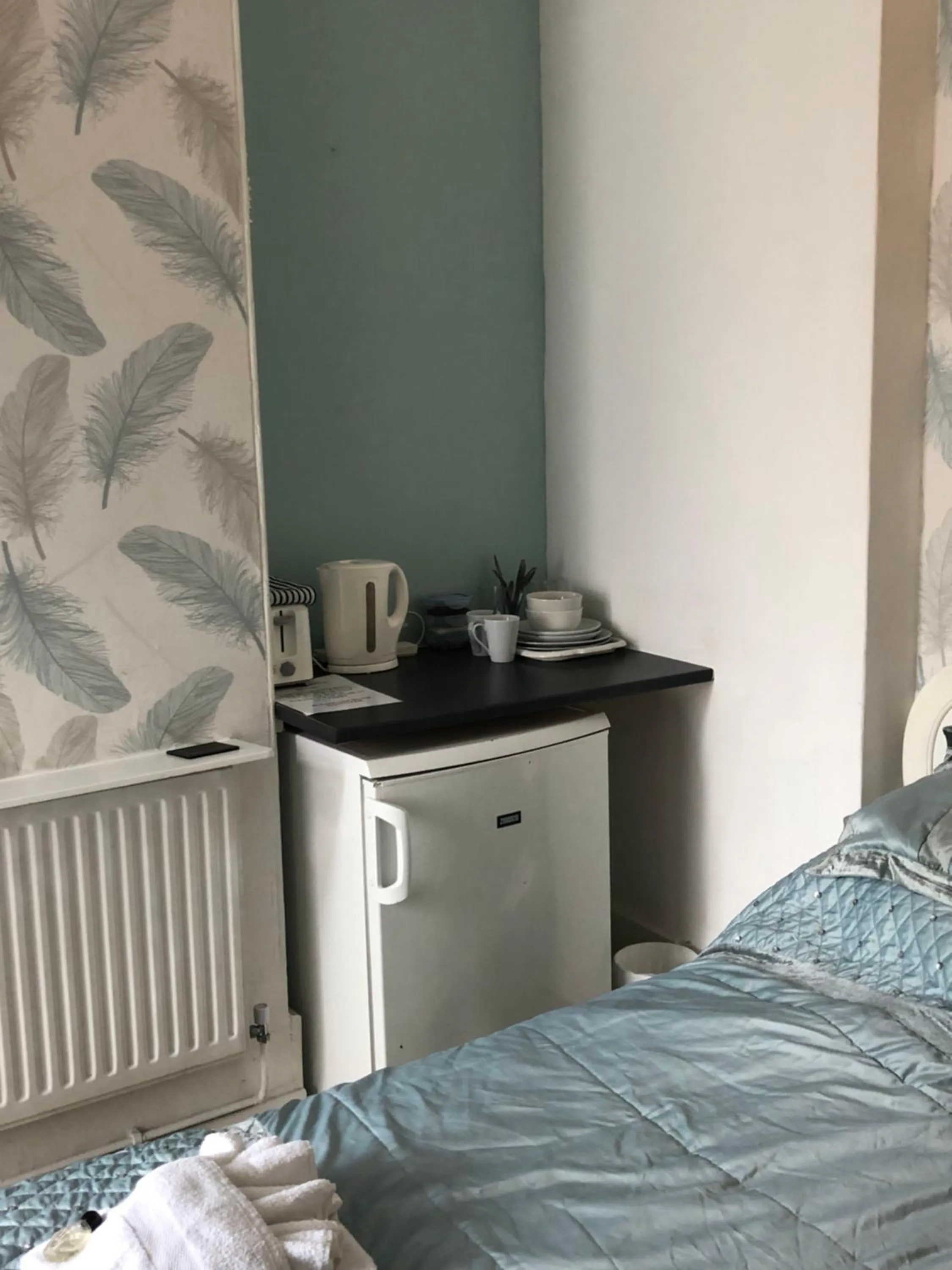 Bed in The Mayfair Hotel