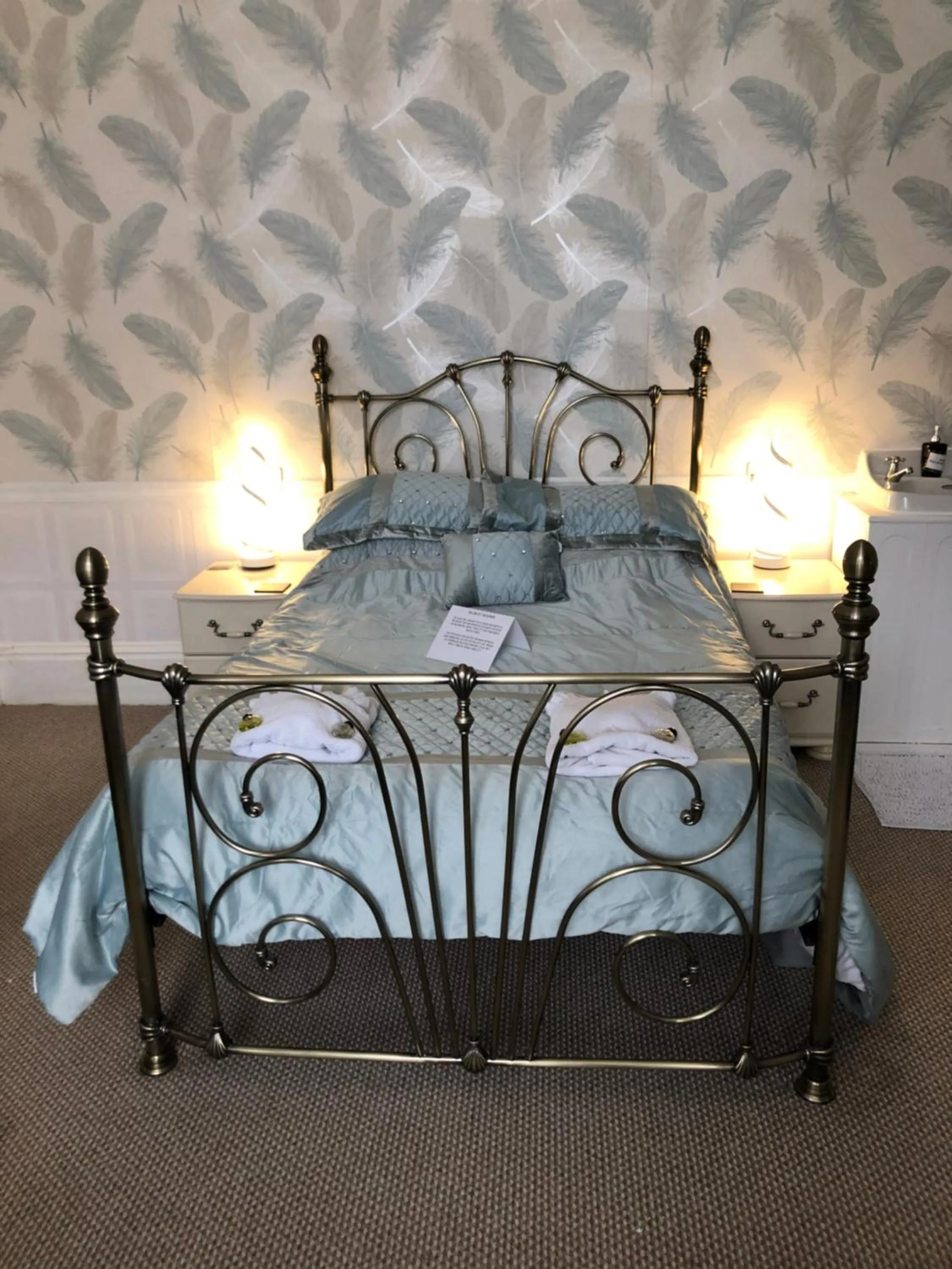 Bed in The Mayfair Hotel