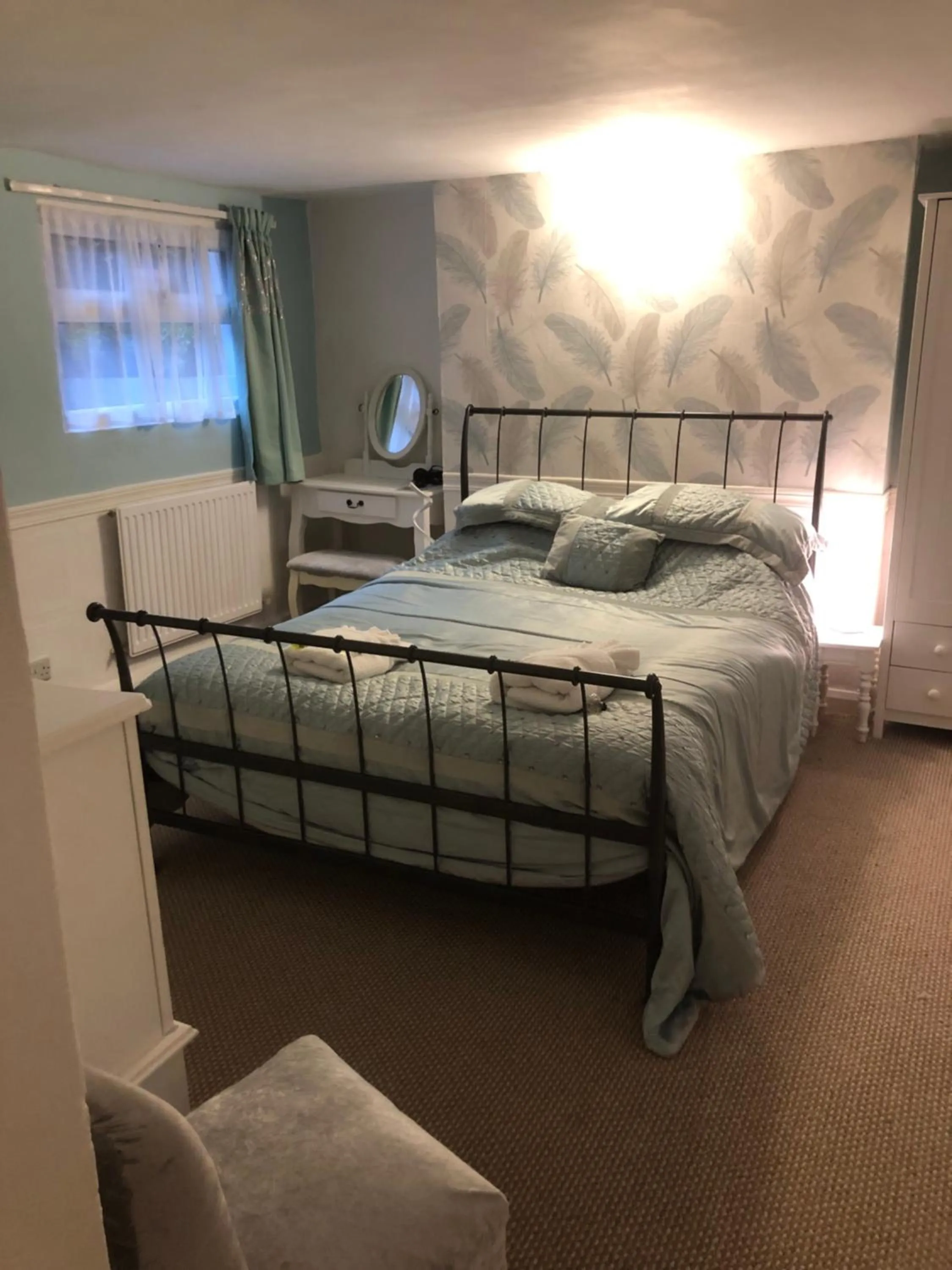 Bed in The Mayfair Hotel