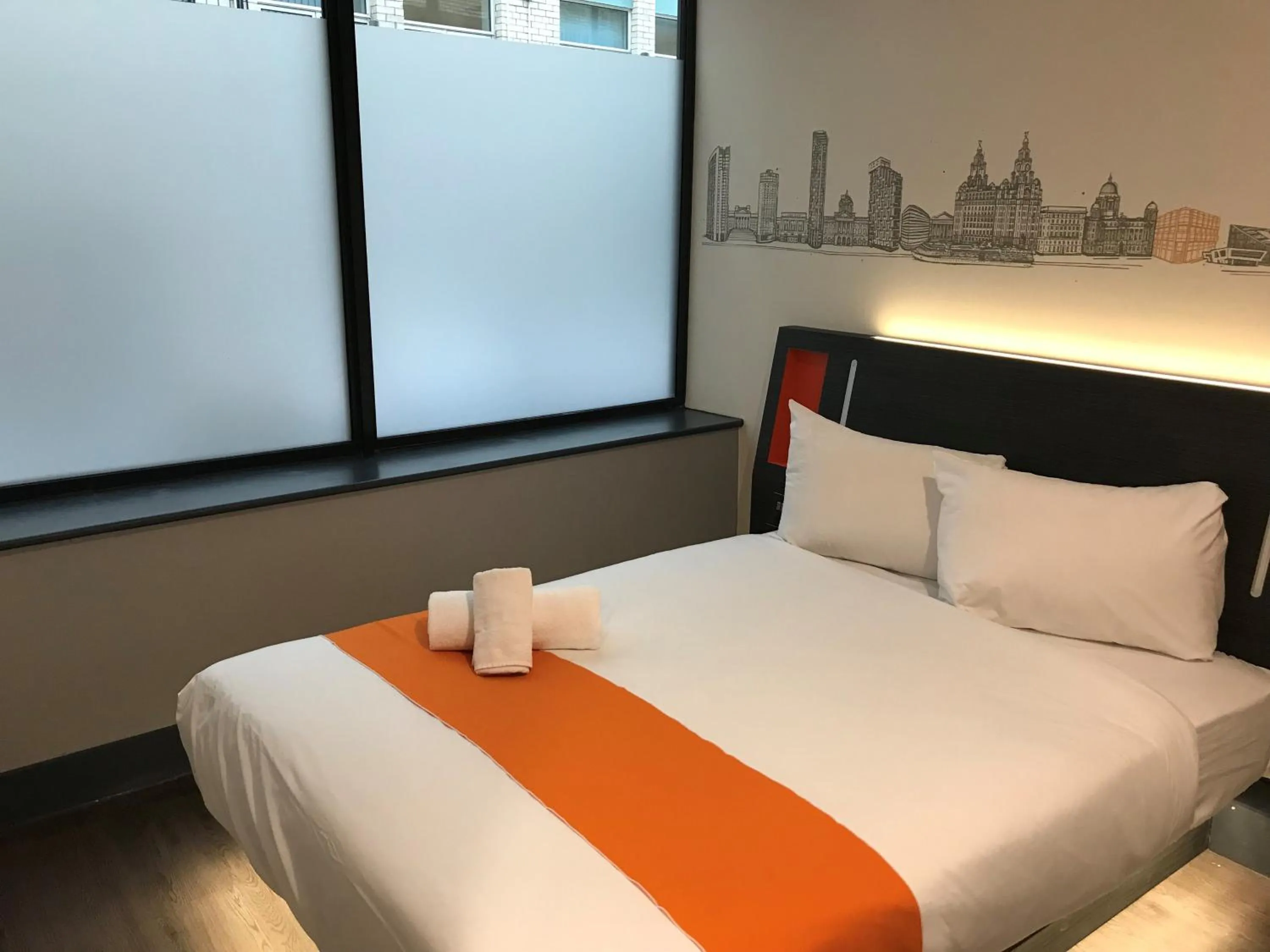 Bed in easyHotel Liverpool