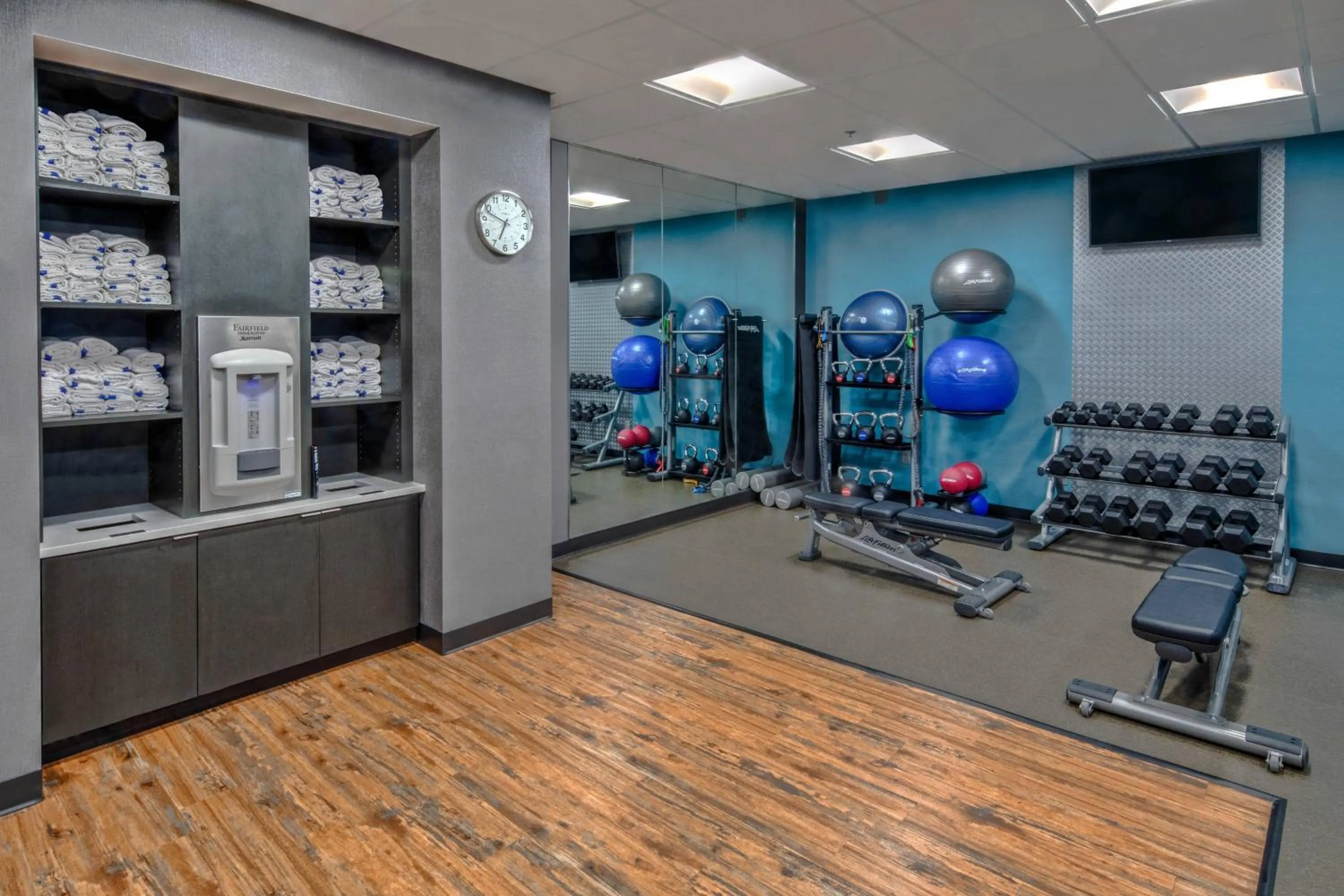 Fitness centre/facilities in Fairfield Inn & Suites Memphis Southaven