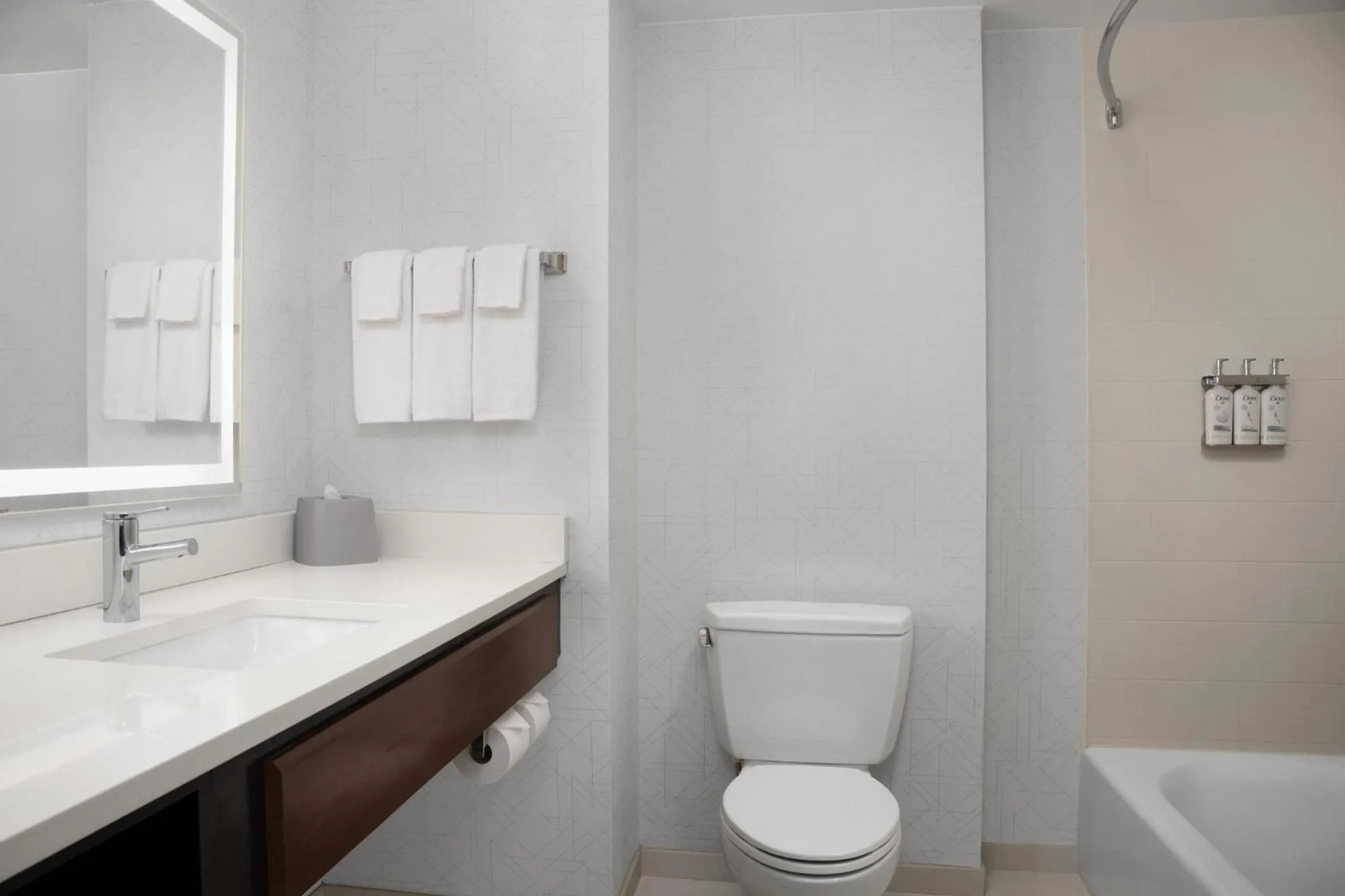 Bathroom in Holiday Inn Express & Suites Alexandria - Fort Belvoir by IHG