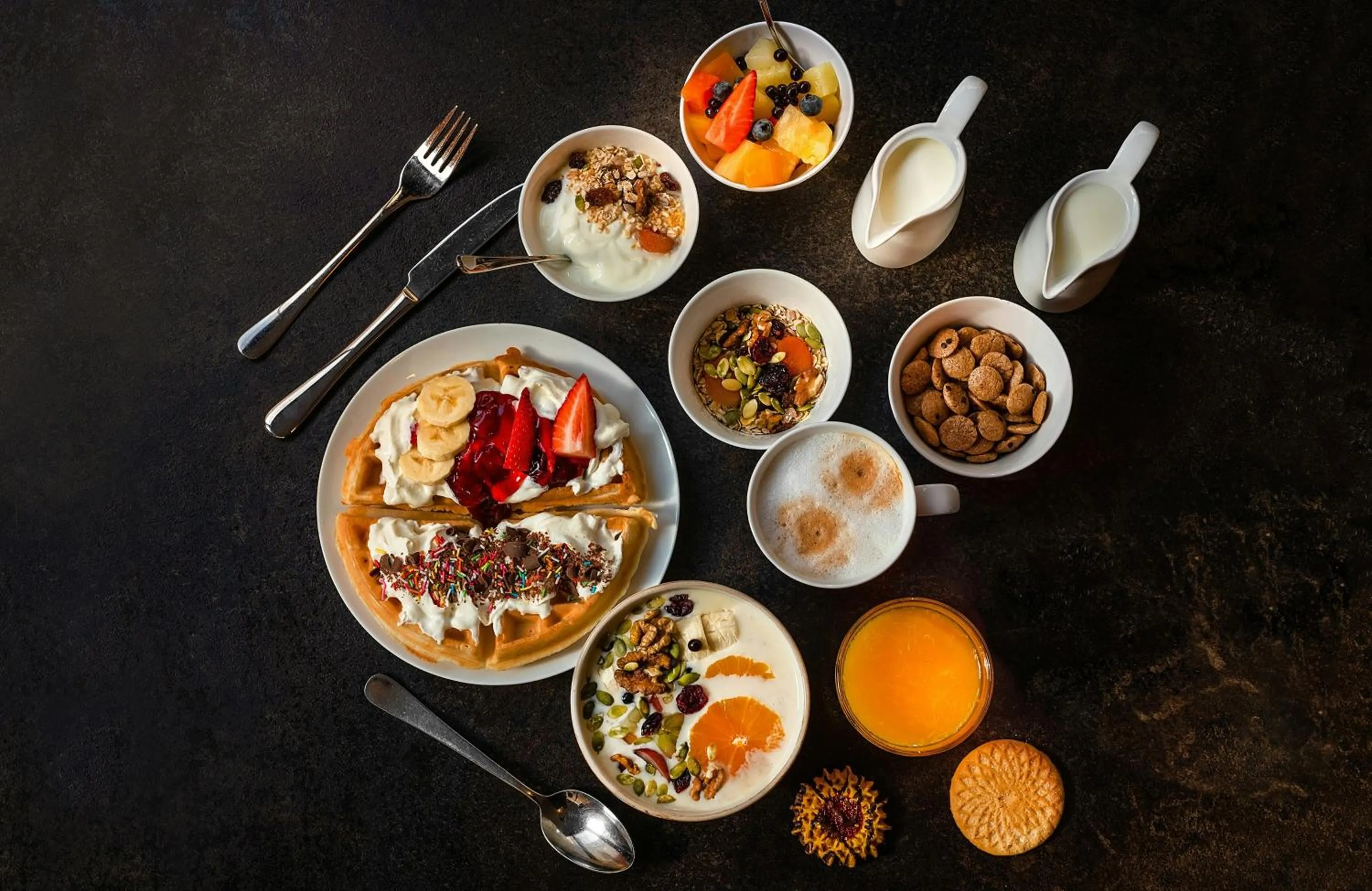 Breakfast in Leonardo Boutique Hotel Krakow Old Town