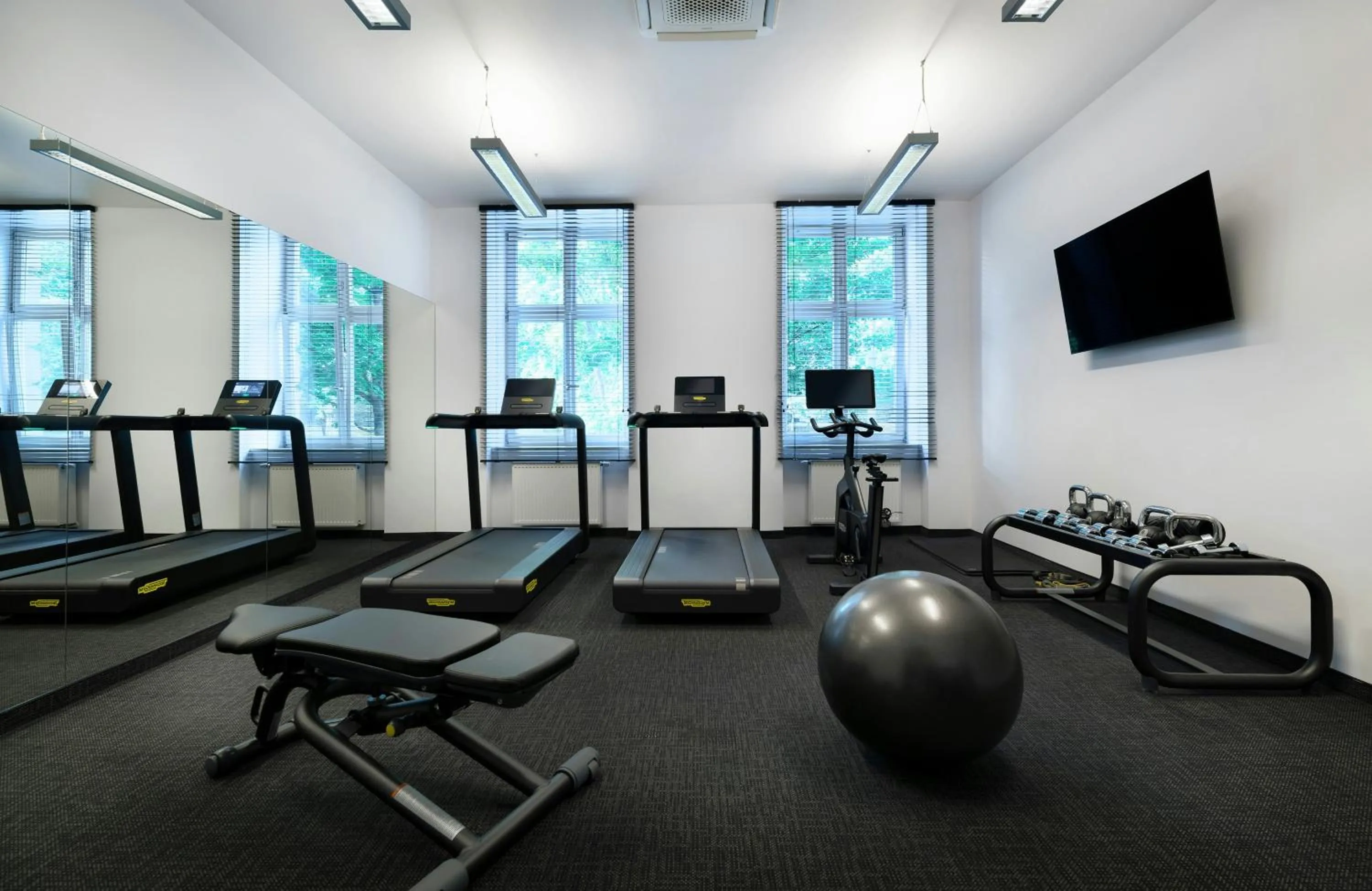 Fitness centre/facilities in Leonardo Boutique Hotel Krakow Old Town