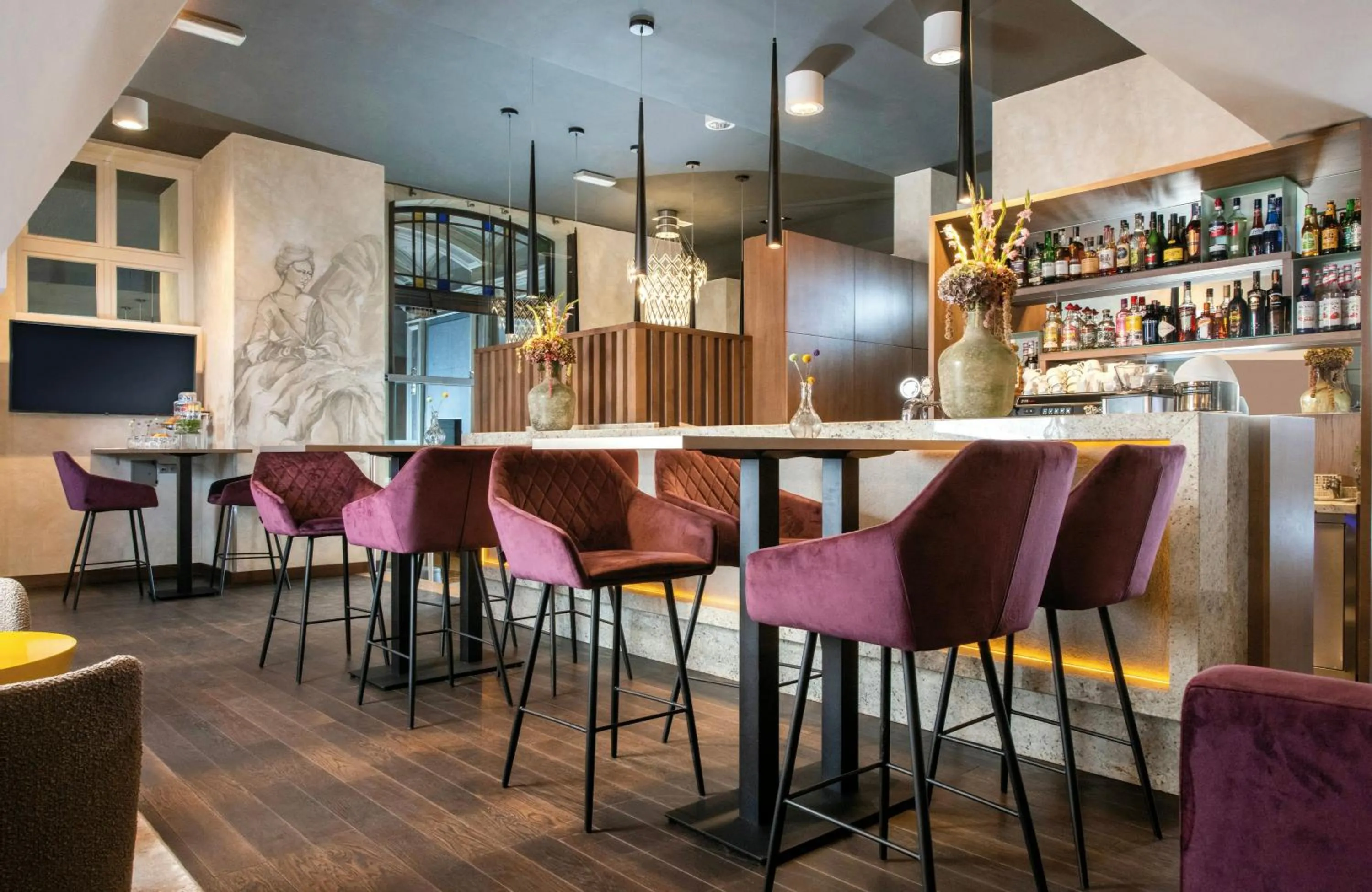 Lounge or bar in Leonardo Boutique Hotel Krakow Old Town