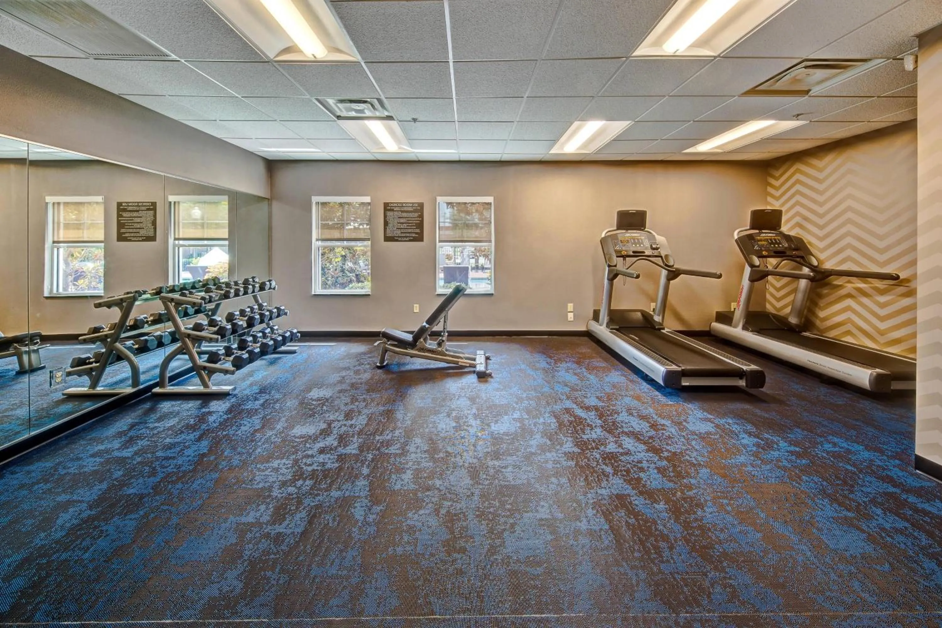 Fitness centre/facilities in Residence Inn by Marriott Memphis Southaven