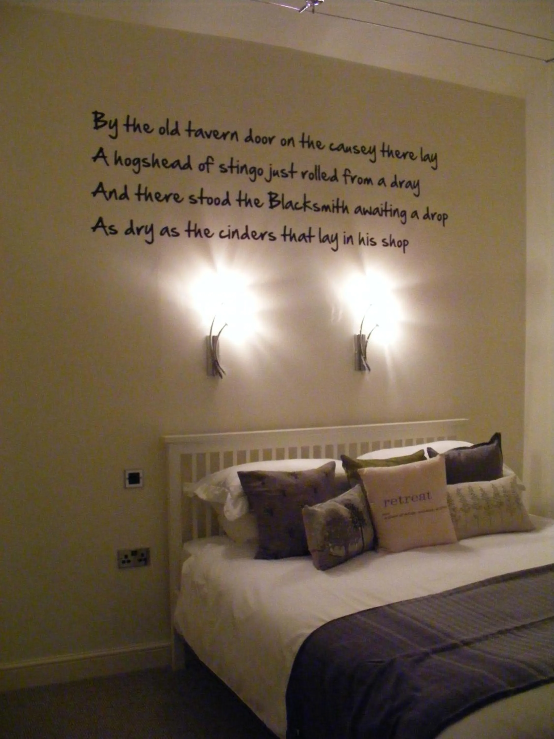 Decorative detail, Bed in The Bluebell